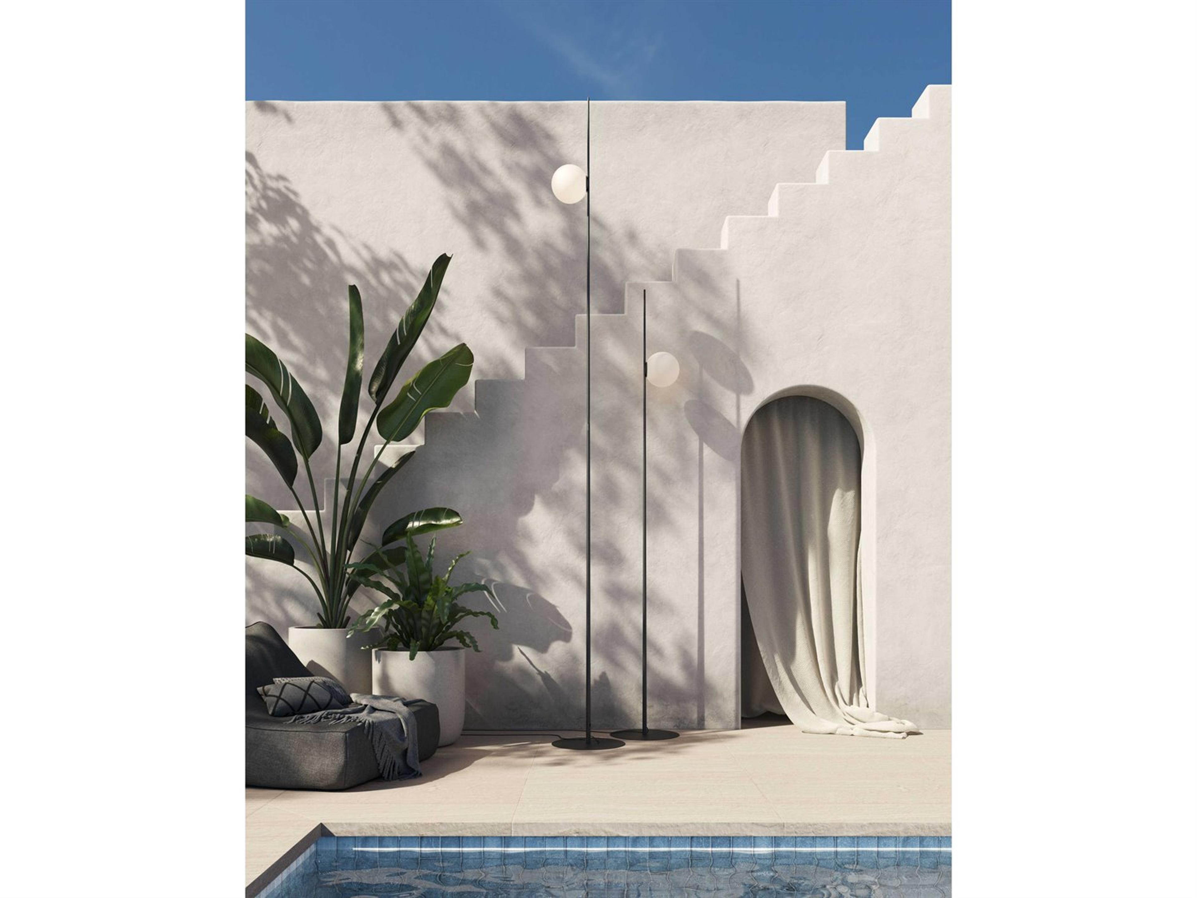 Karman Atmosphere Black Floor Lamp