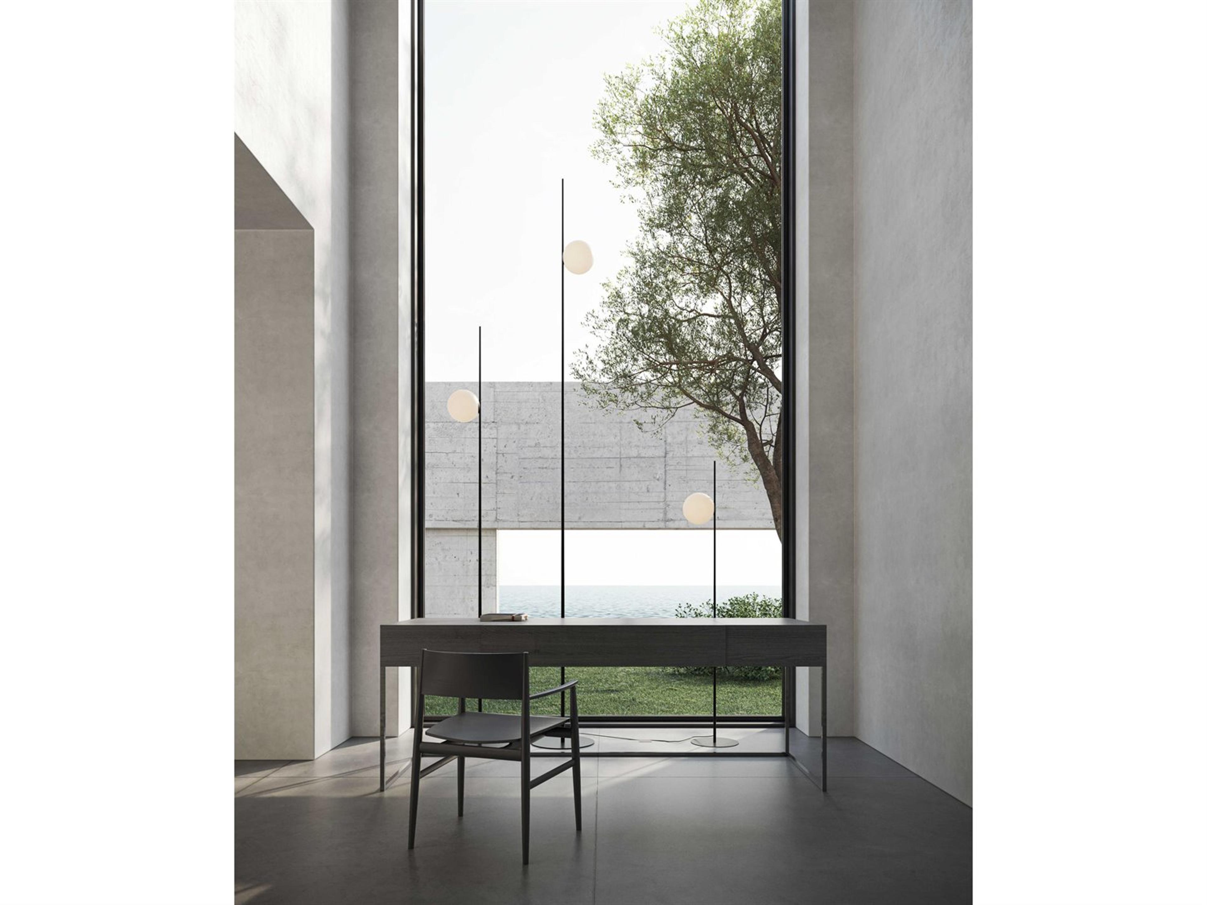 Karman Atmosphere Black Floor Lamp