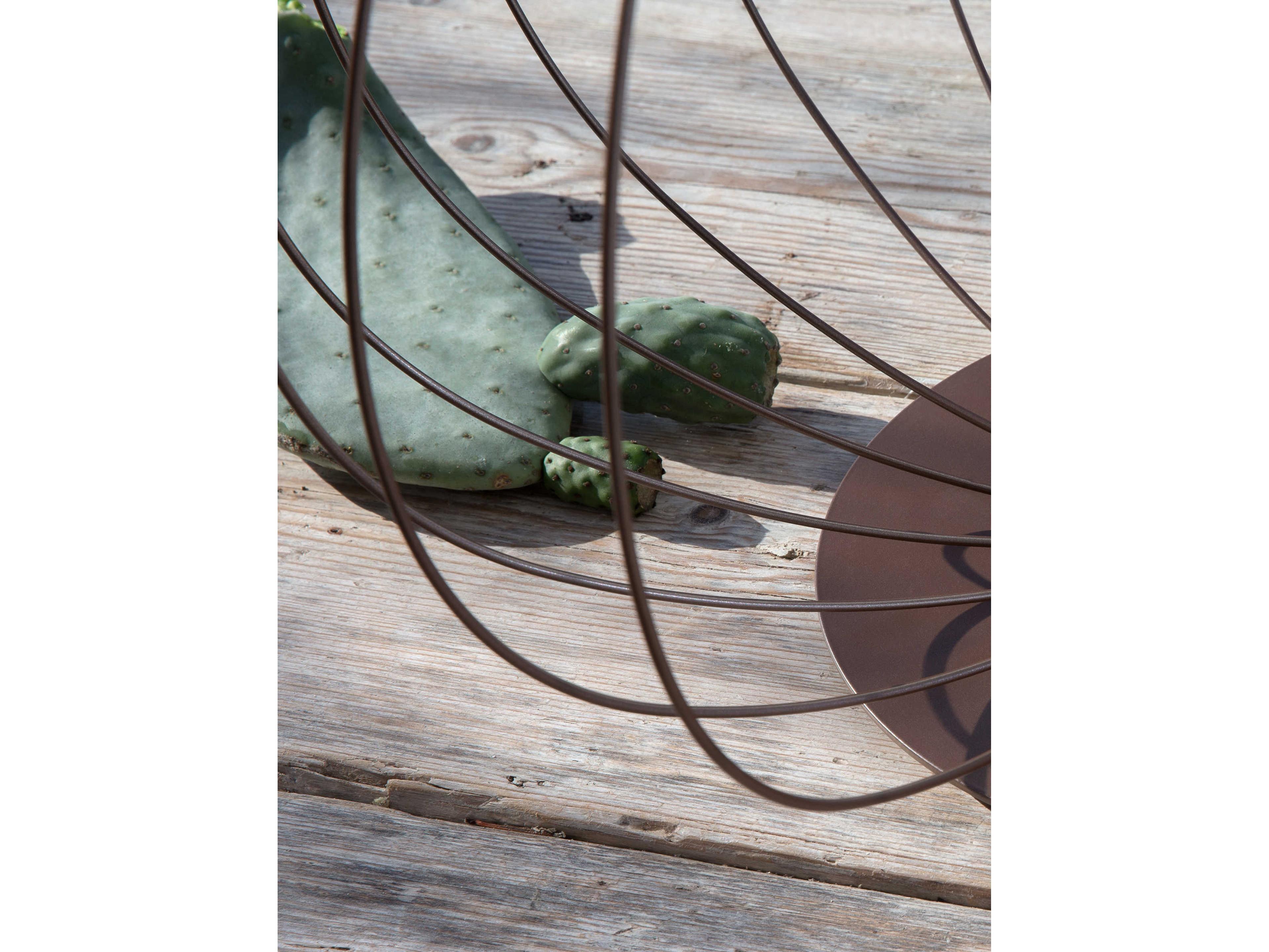 Karman Cell LED Lacquered Glossy Bronze Buffet Lamp