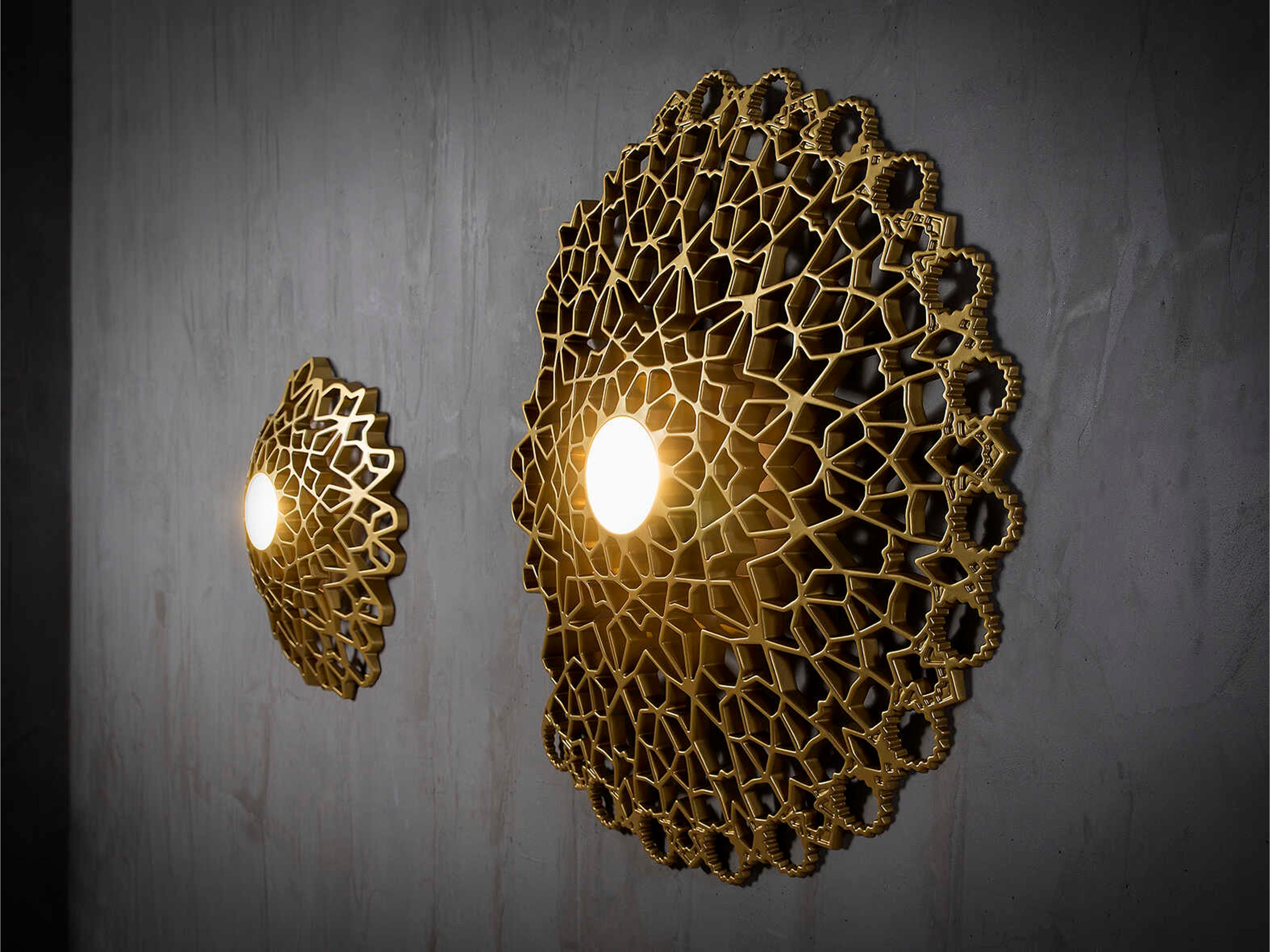 Karman Notredame Gold Wall Sconce