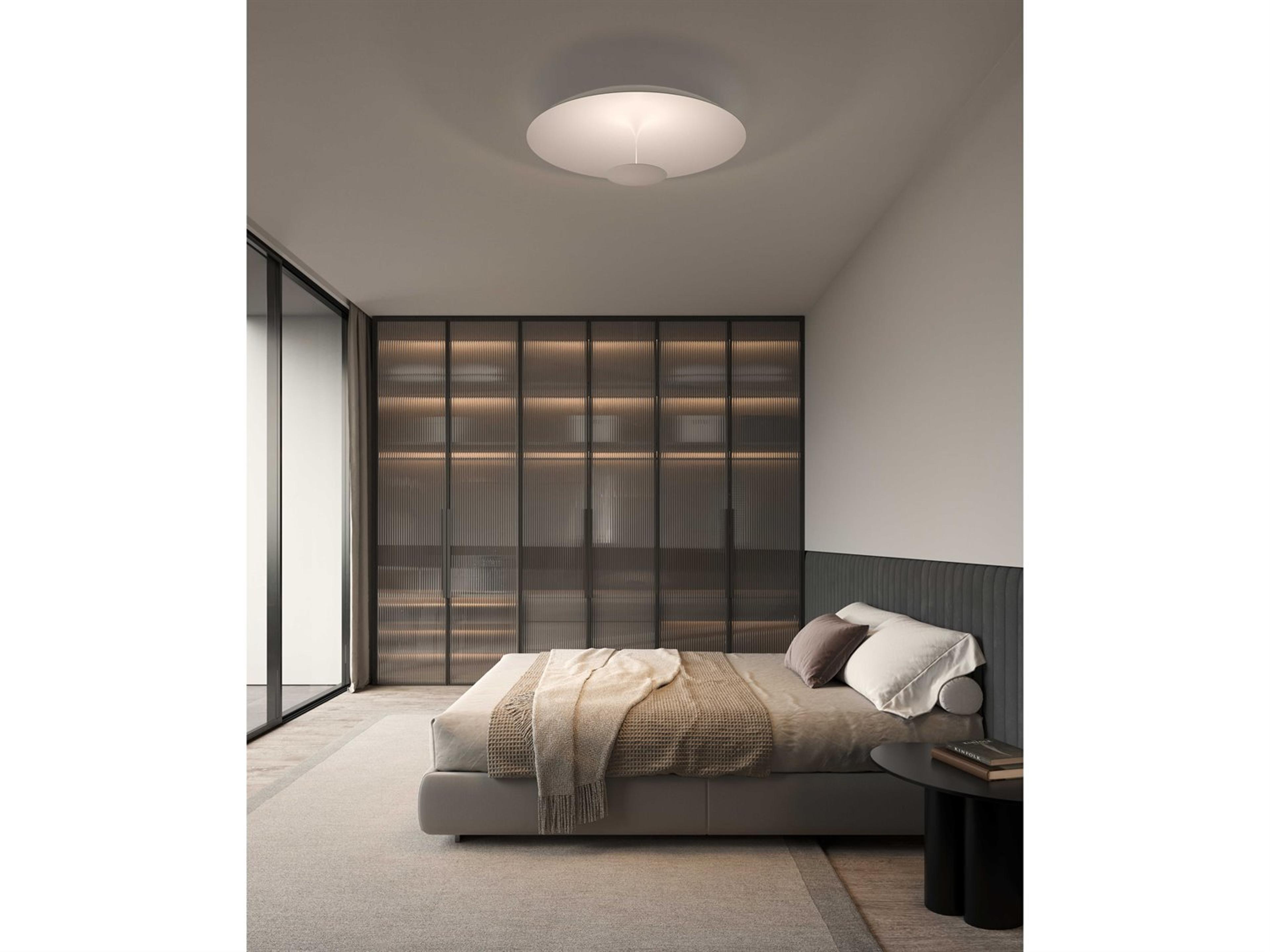 Karman Blanco Matt White Dome Flush Mount