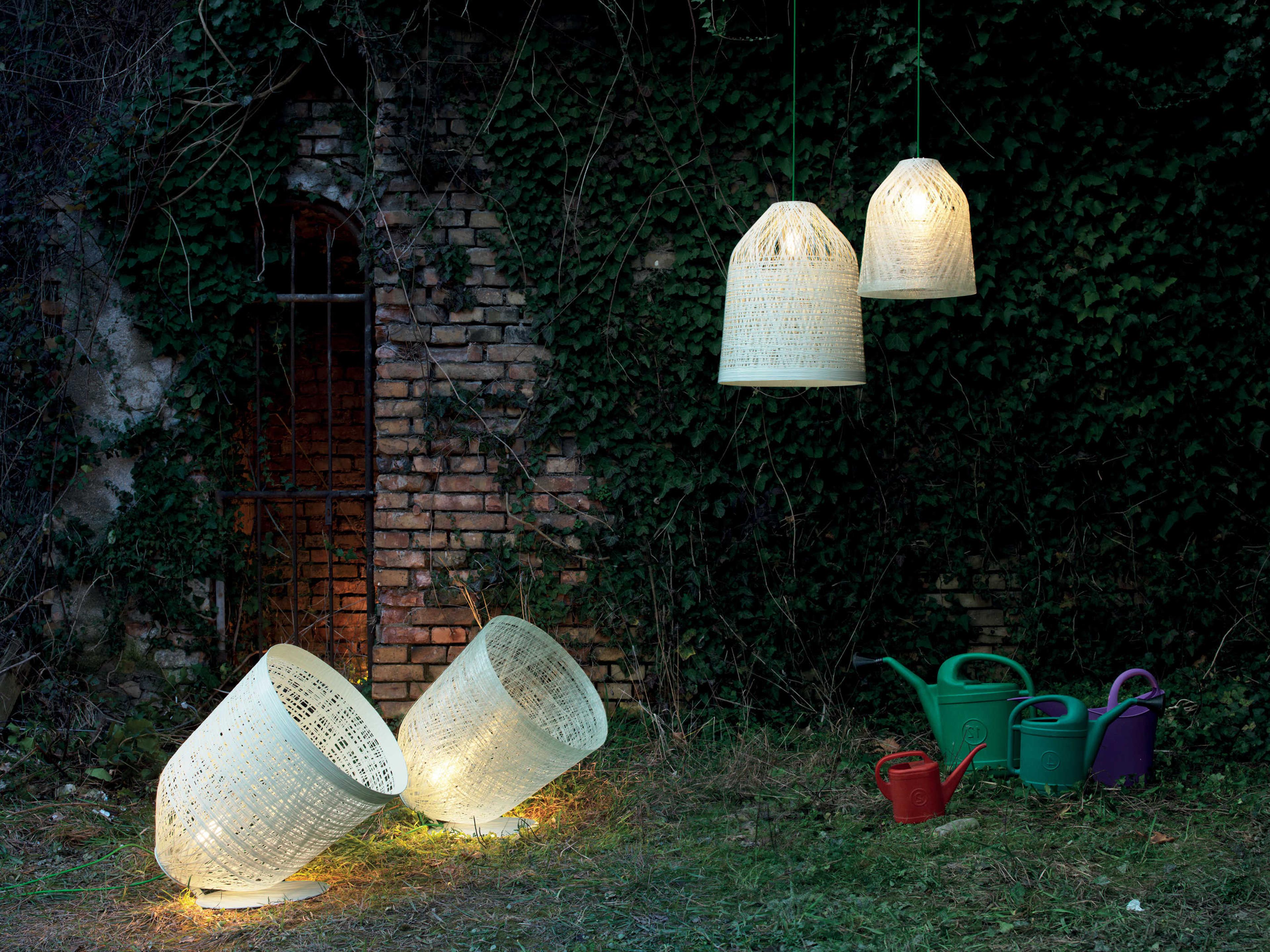 Karman Black Out 1 - Light LED Outdoor Hanging Light