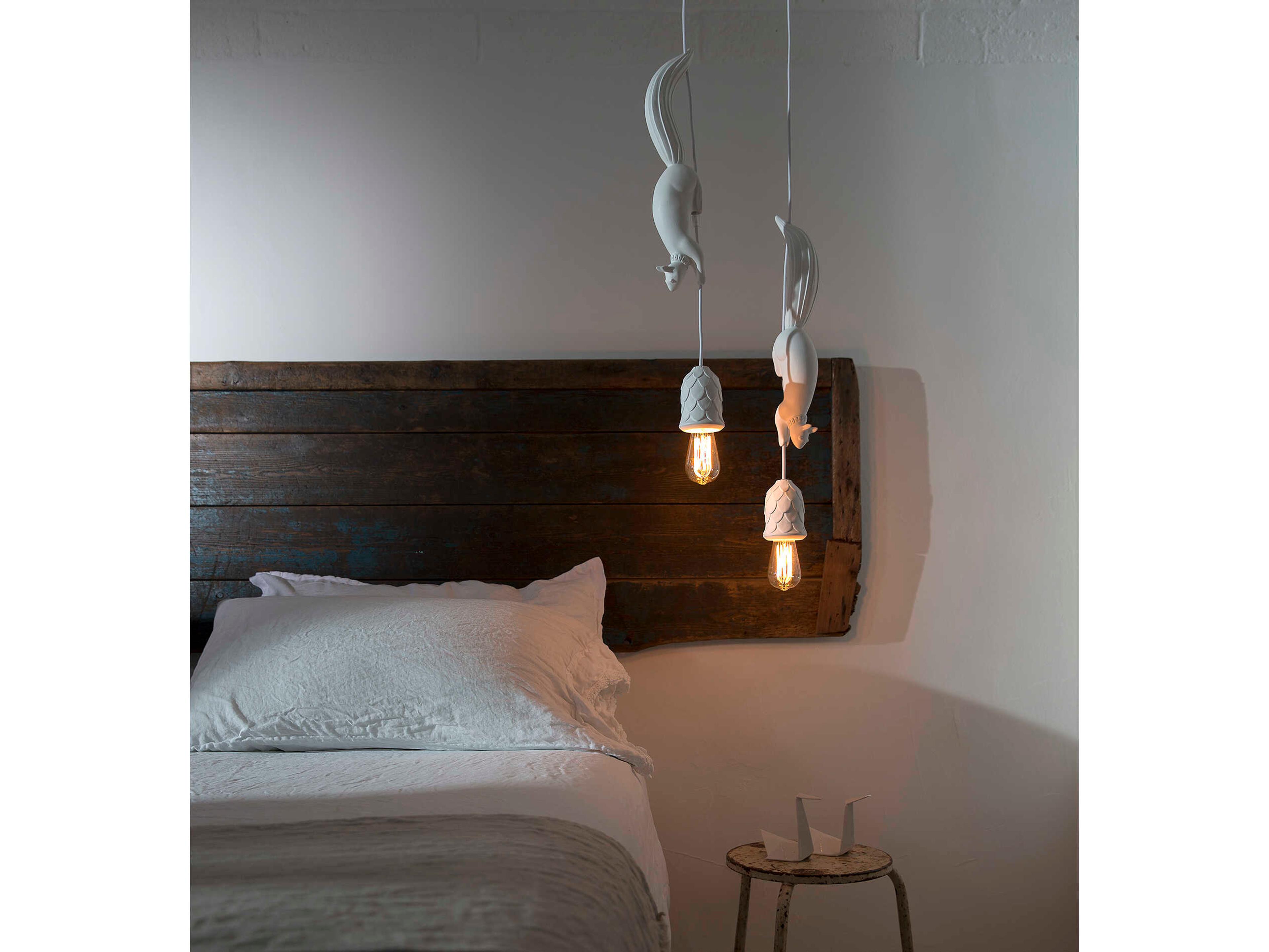 Karman Sherwood E Robin 1-Light Matt White LED Mini Pendant