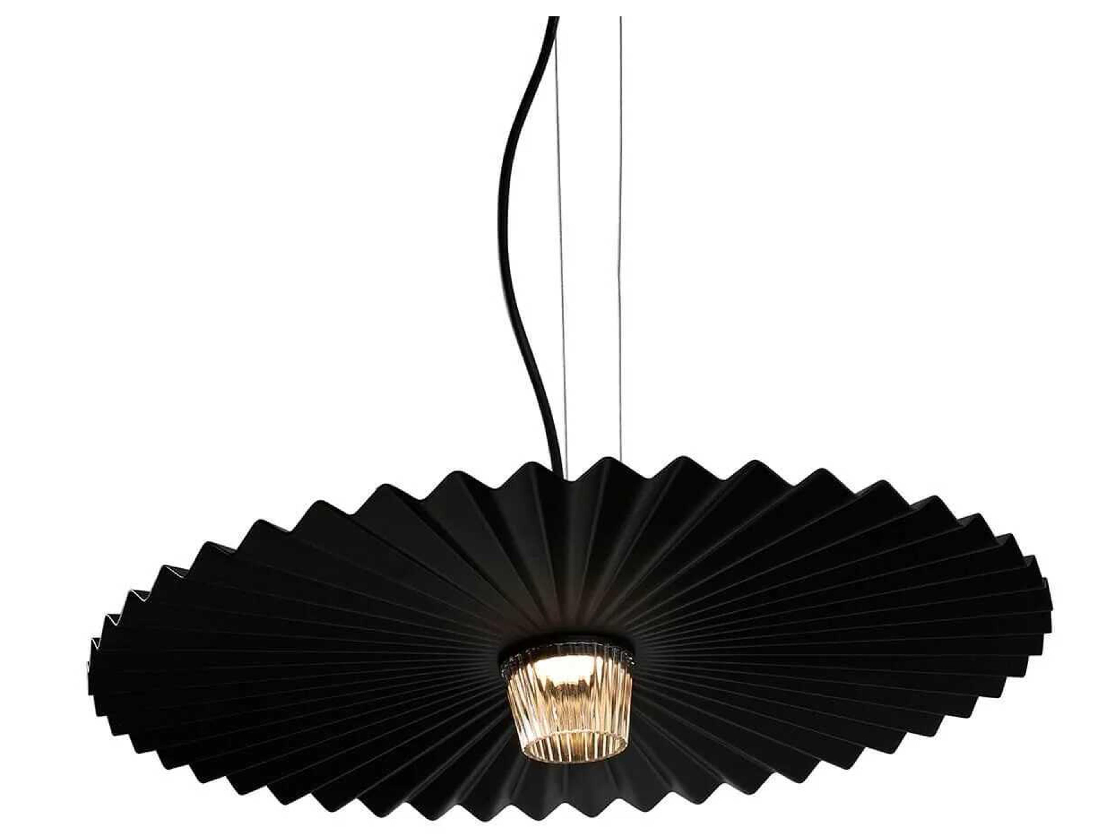 Gonzaga Suspension Light Modern Pleated Pendant