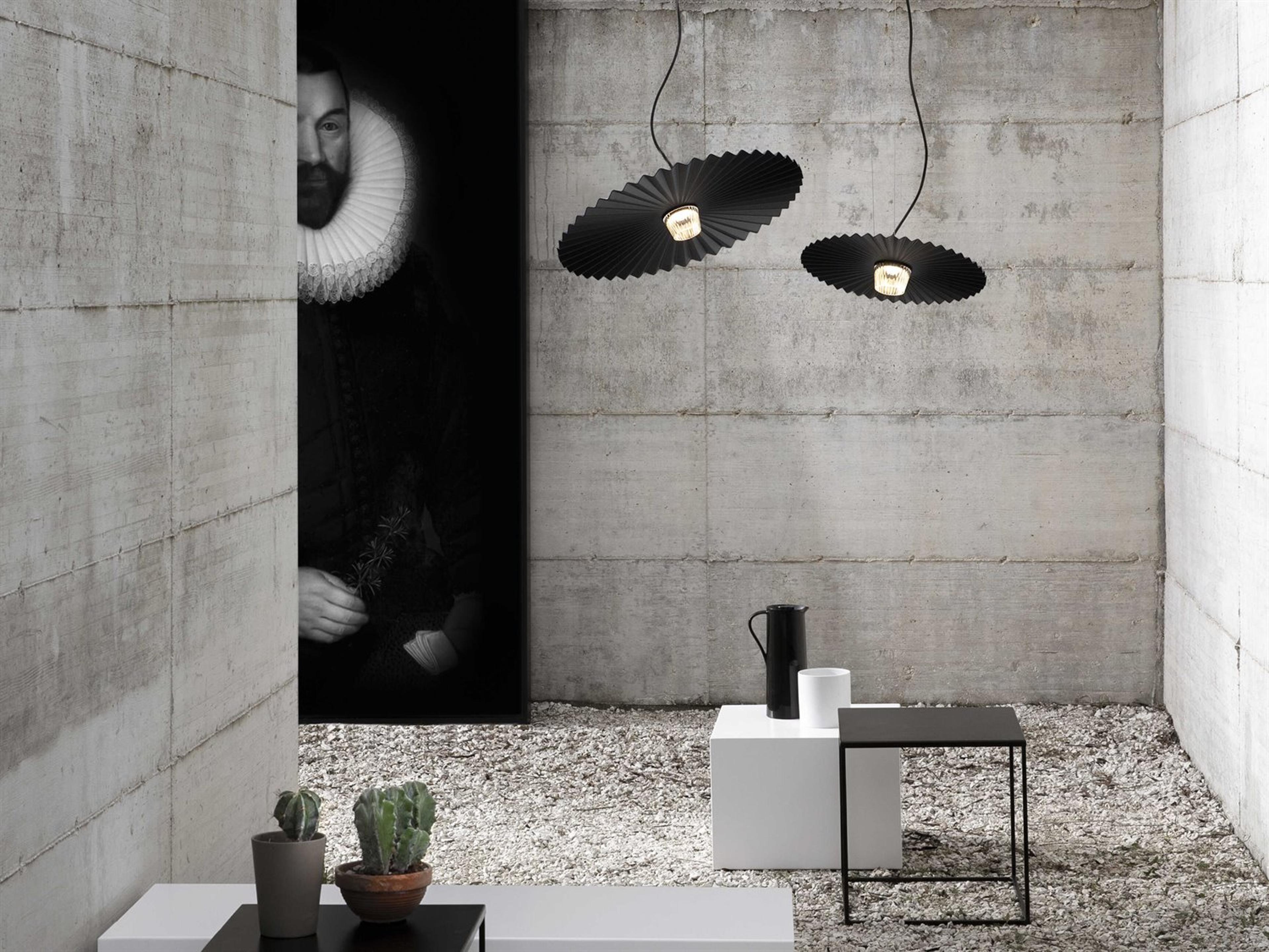 Karman Gonzaga Black Round Pendant