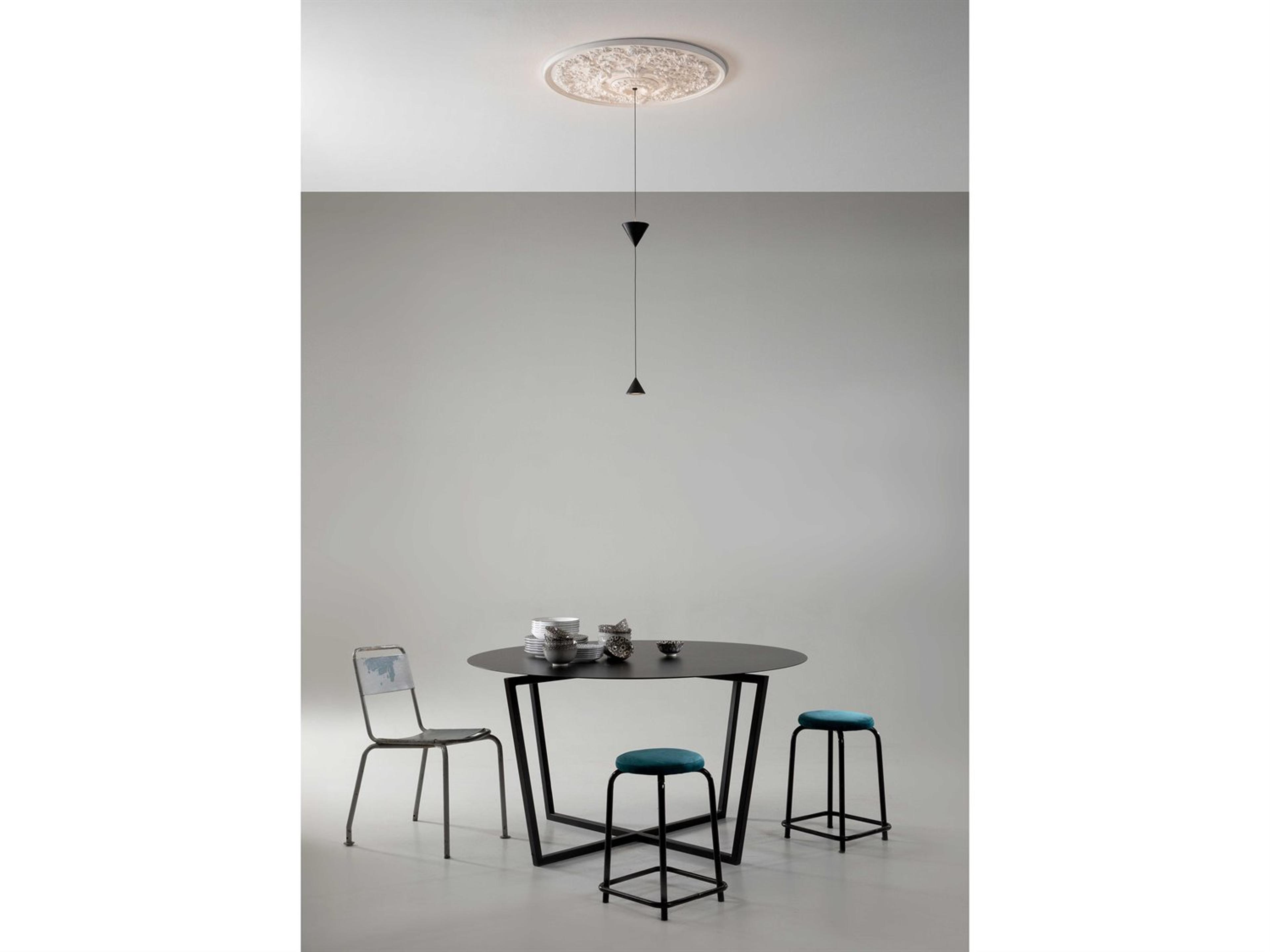 Karman Moonbloom Black White Pendant