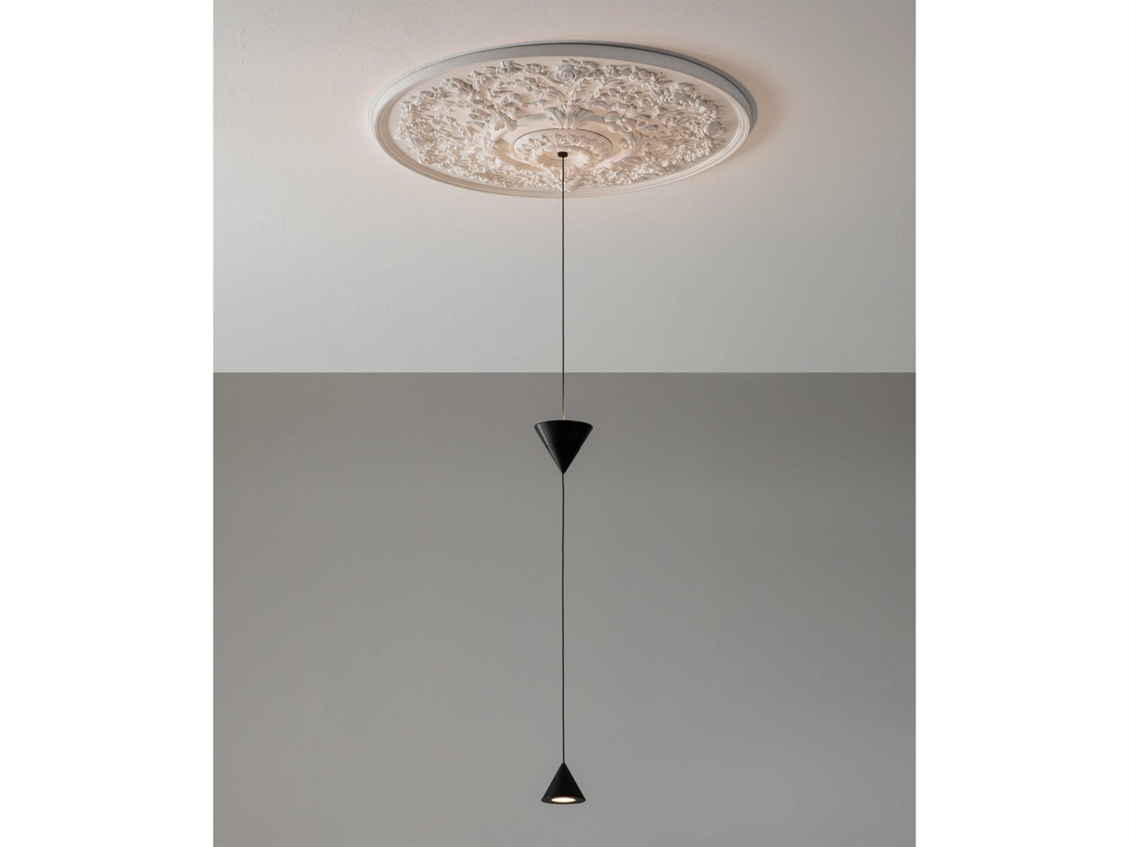 Karman Moonbloom Black White Pendant