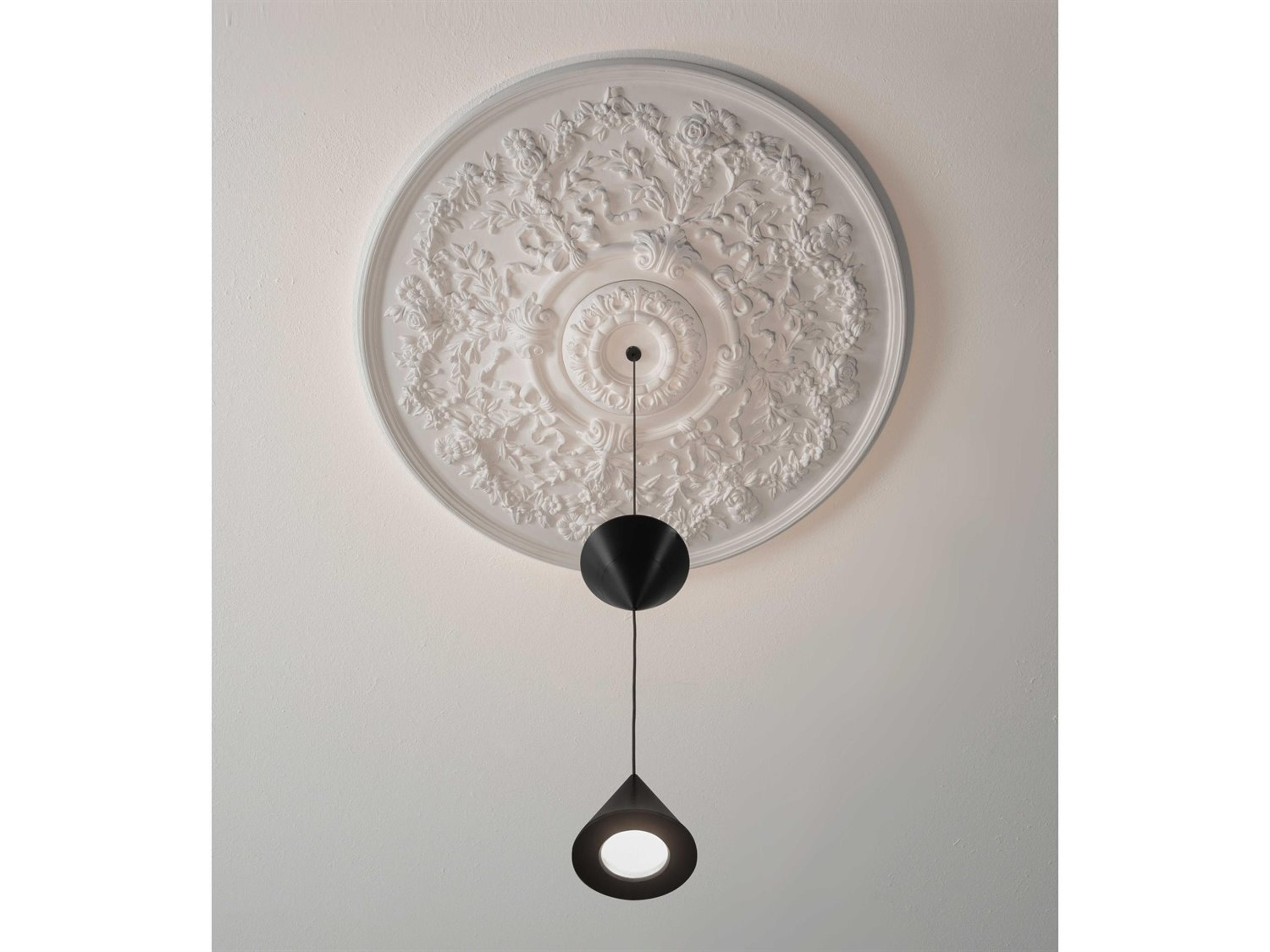 Karman Moonbloom Black White Pendant