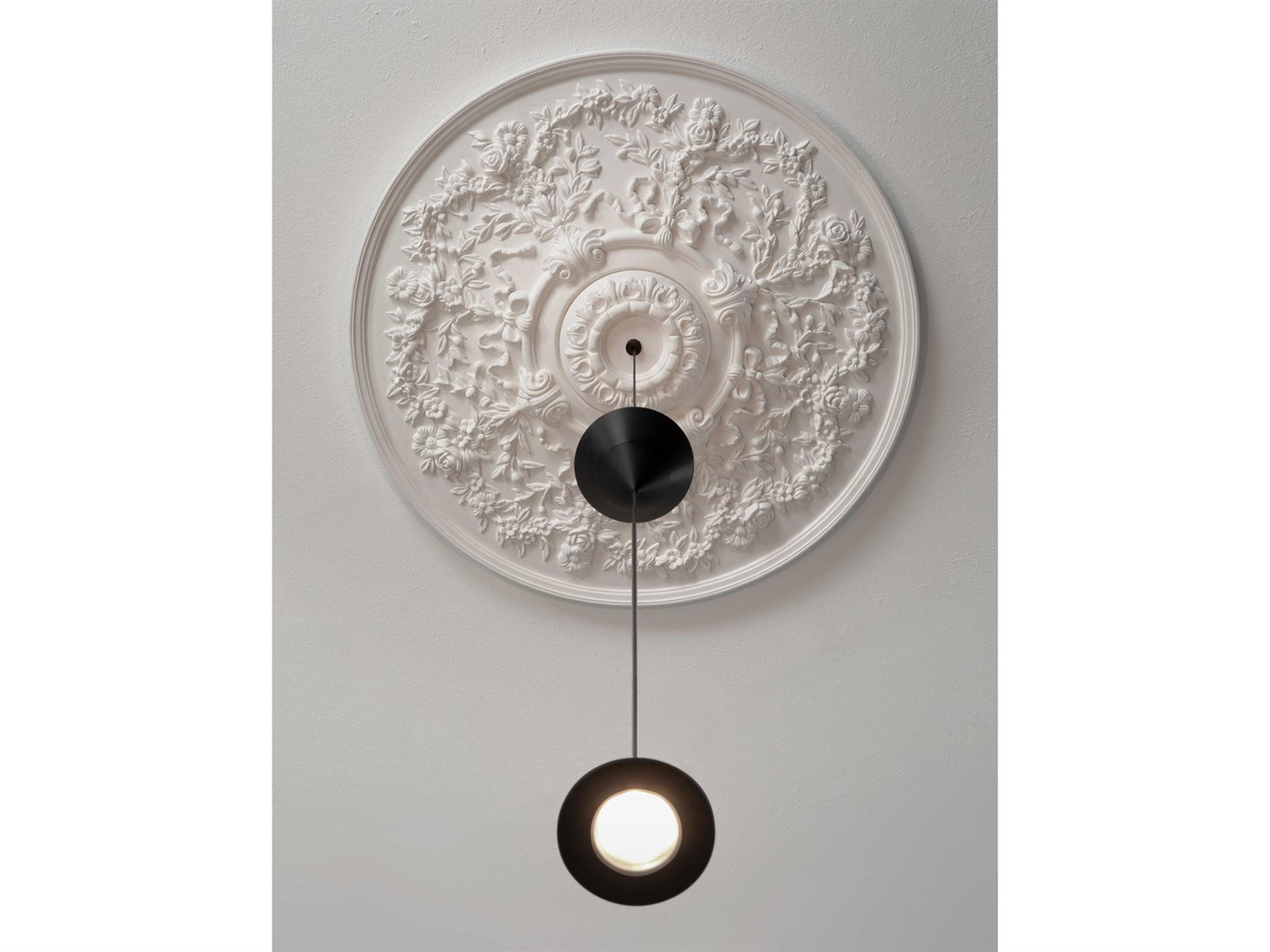Karman Moonbloom Black White Pendant