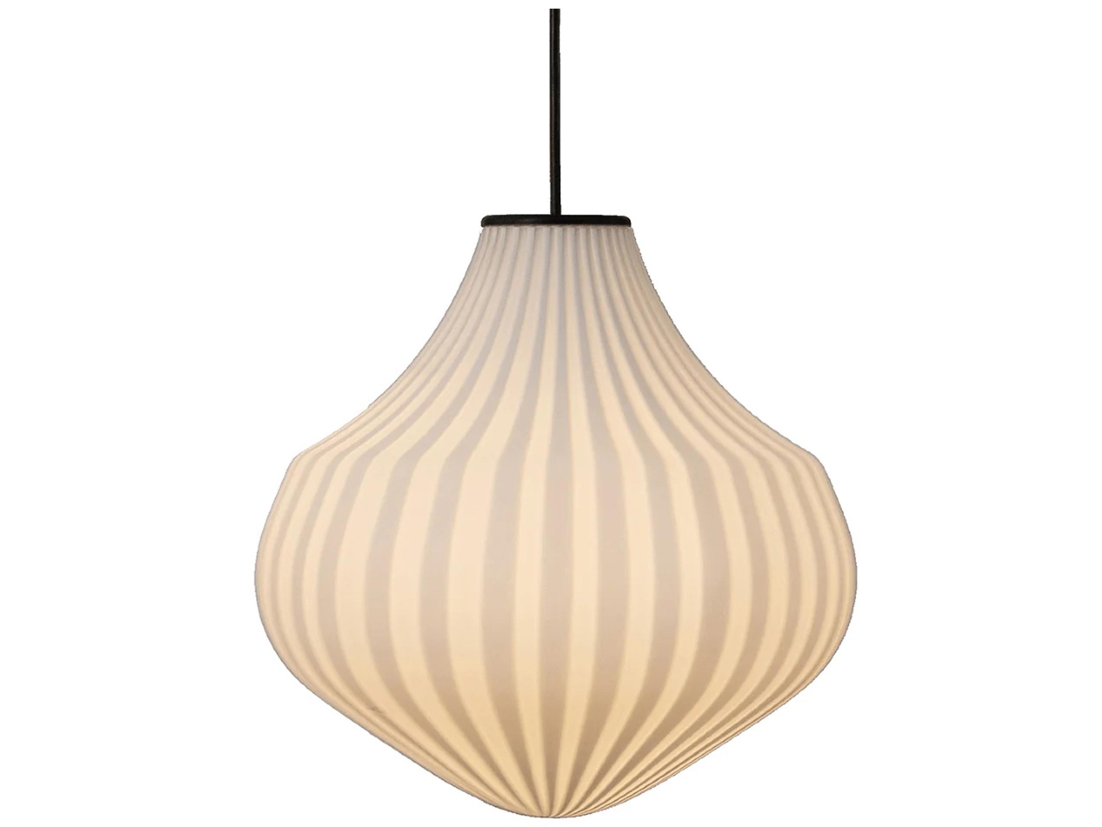 Circus Pendant Light Modern White Glass