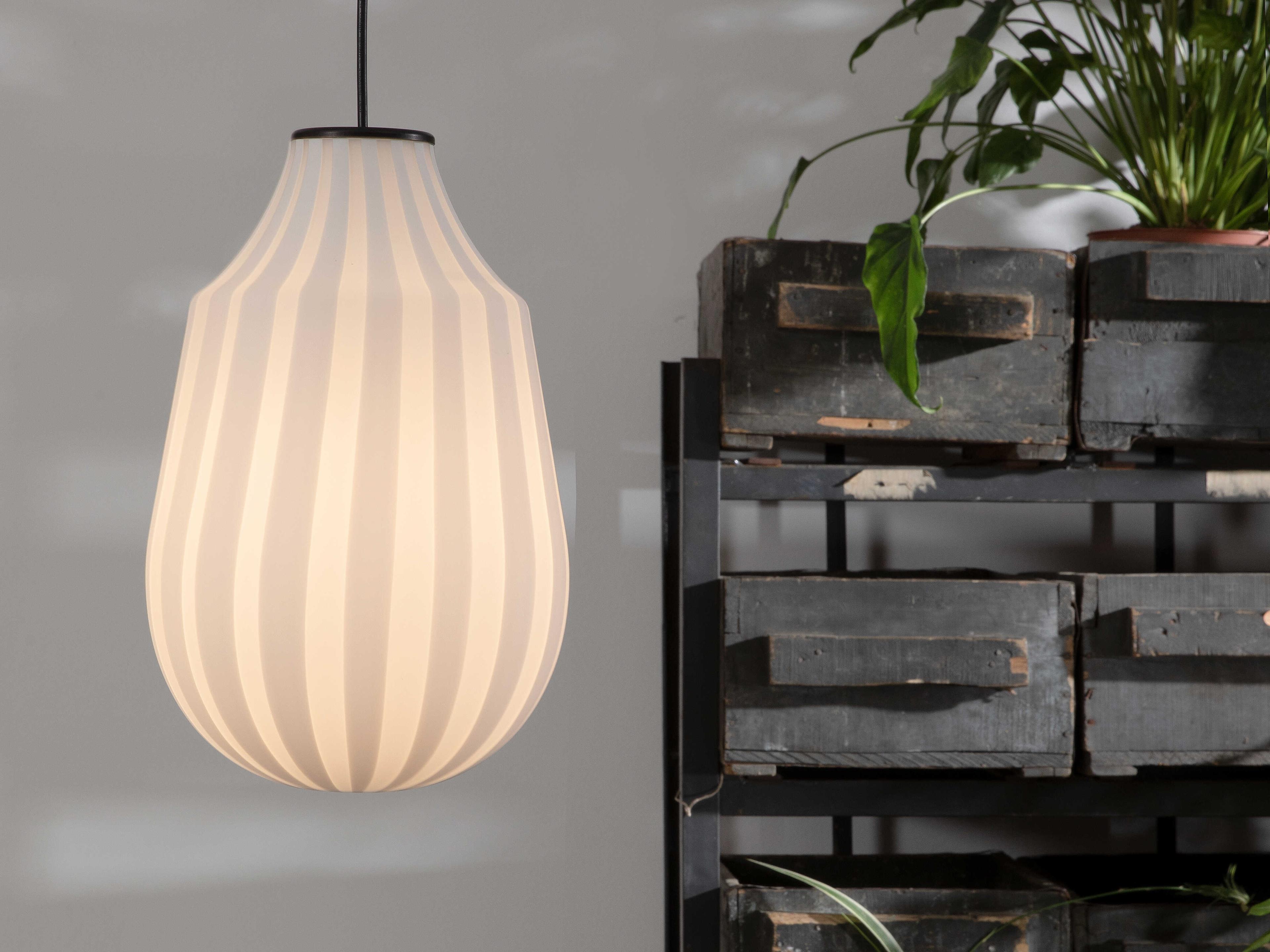 Karman Circus 1-Light White Pendant