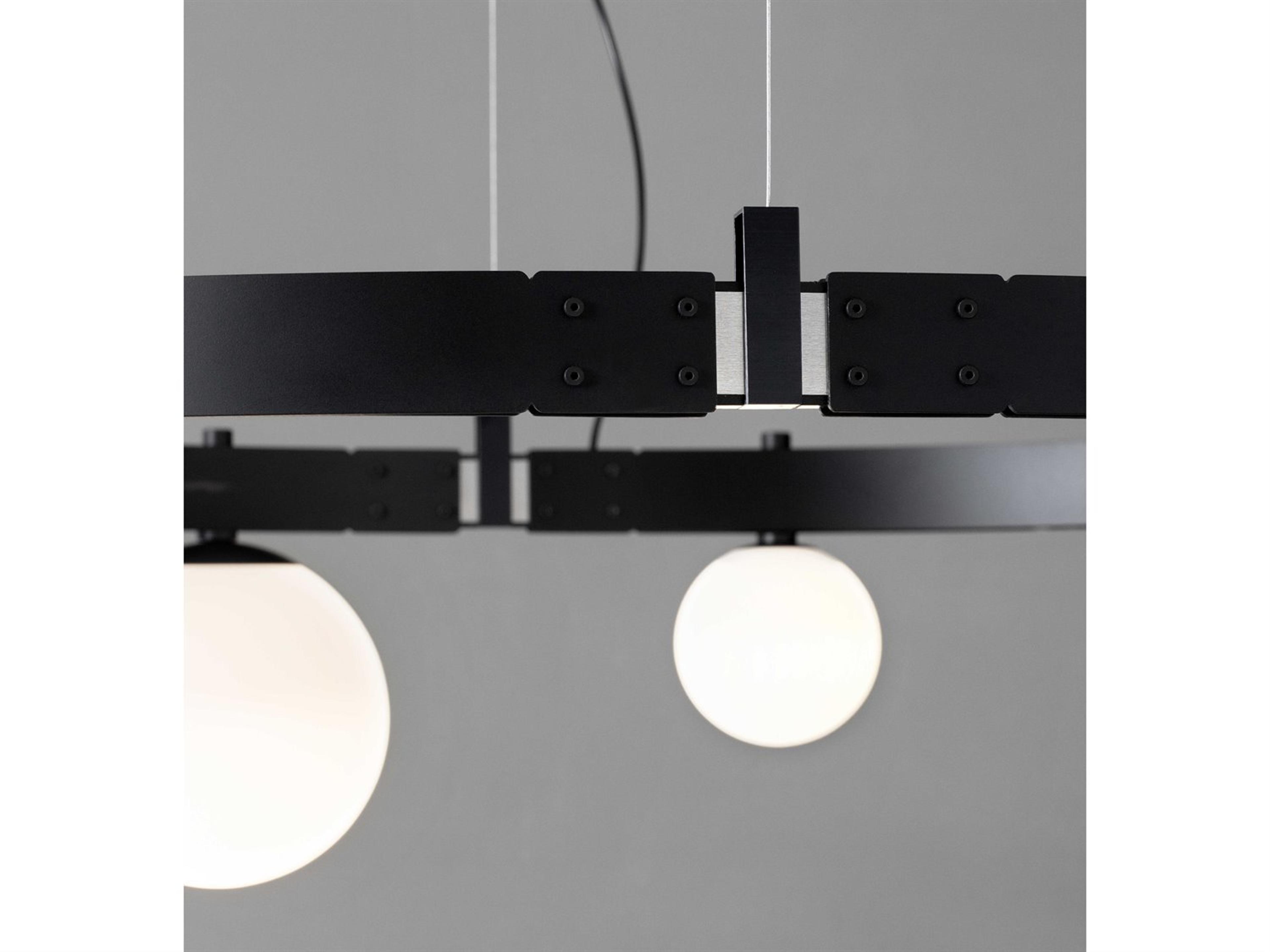 Karman Stant Black Round Pendant