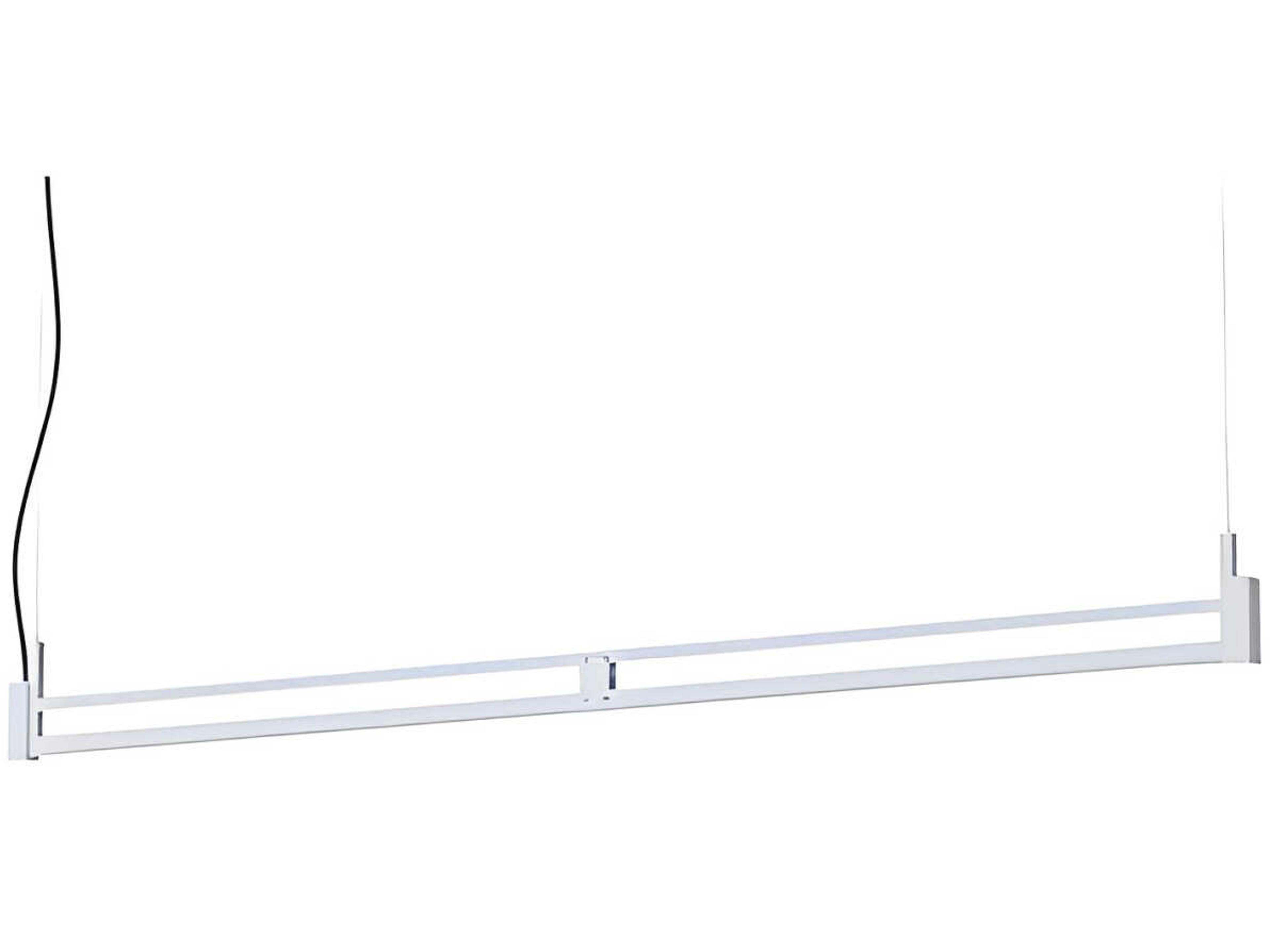 Airtek One White Linear Island Pendant
