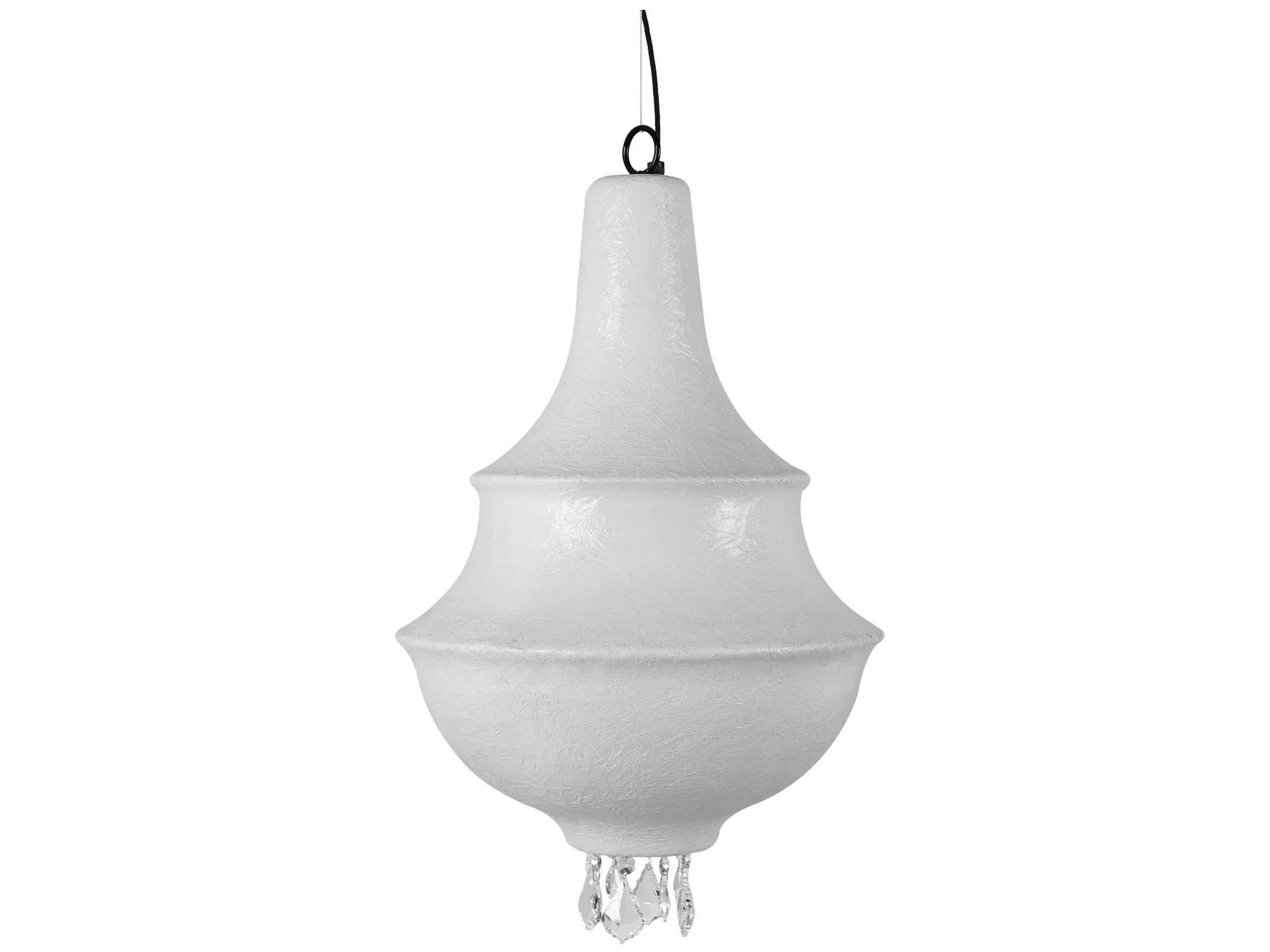 Lady D Suspension Lamp Modern Fiberglass Pendant