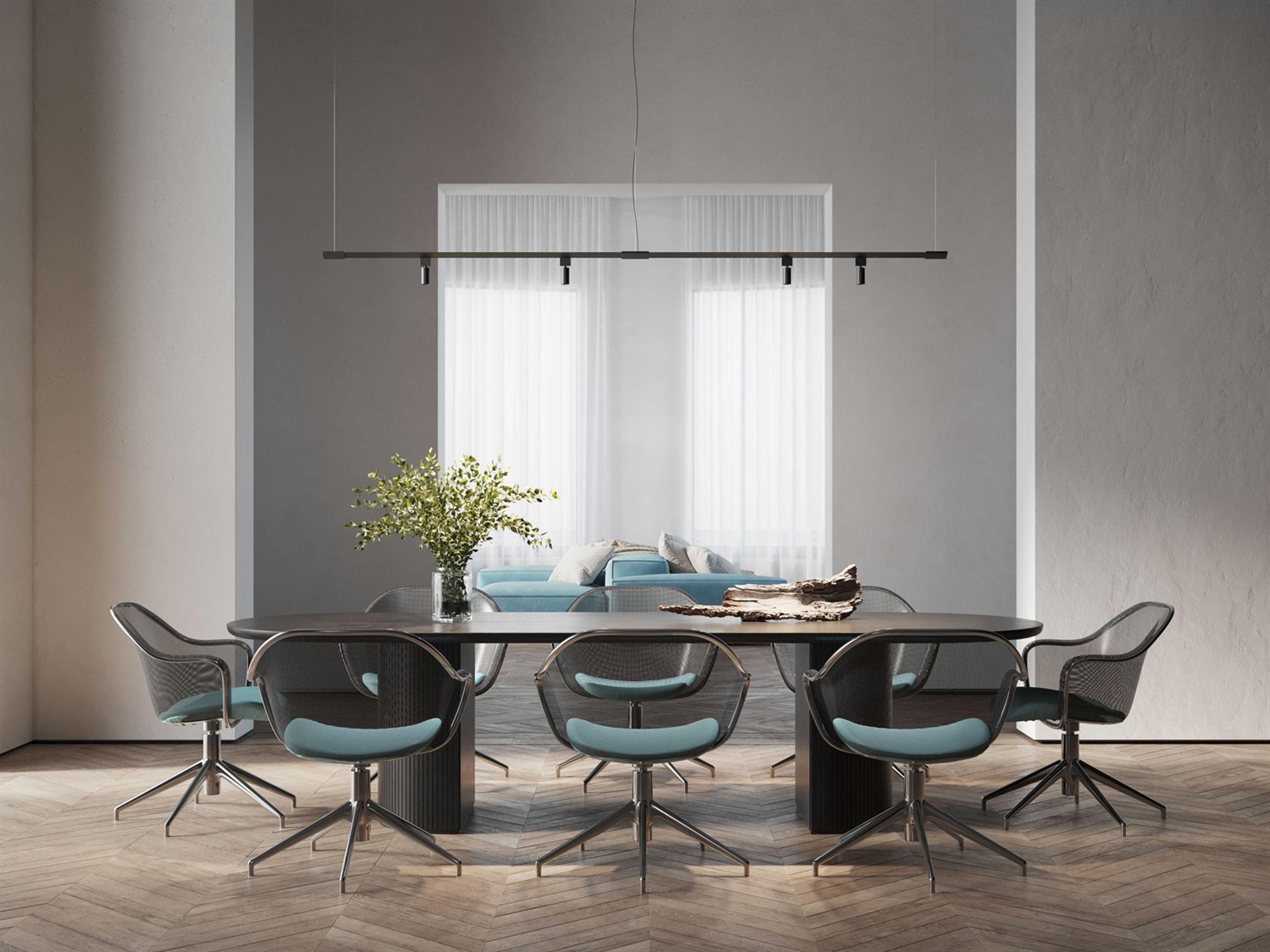 Karman Turn It Black Linear Island Pendant