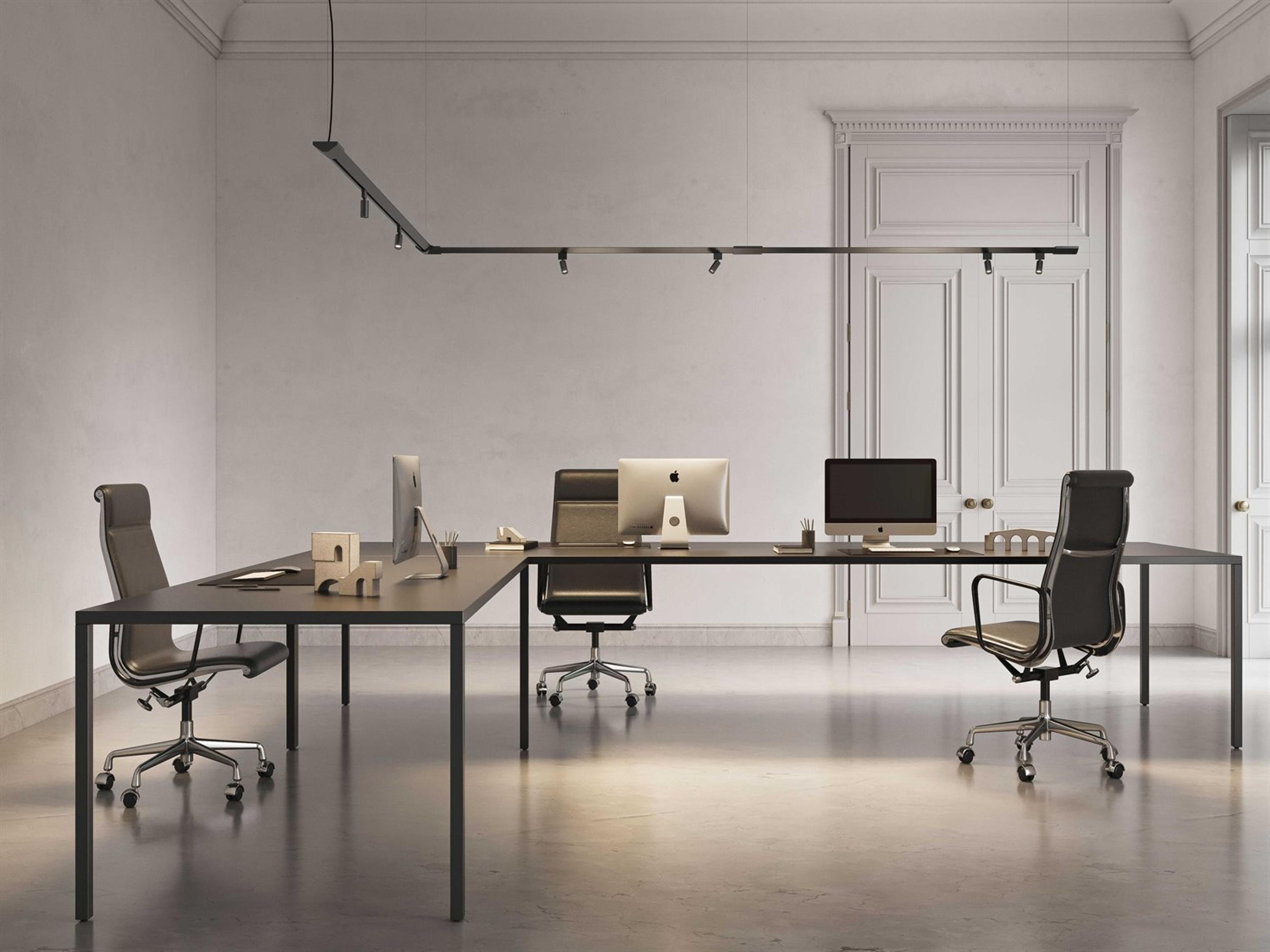 Karman Turn It Black Linear Island Pendant