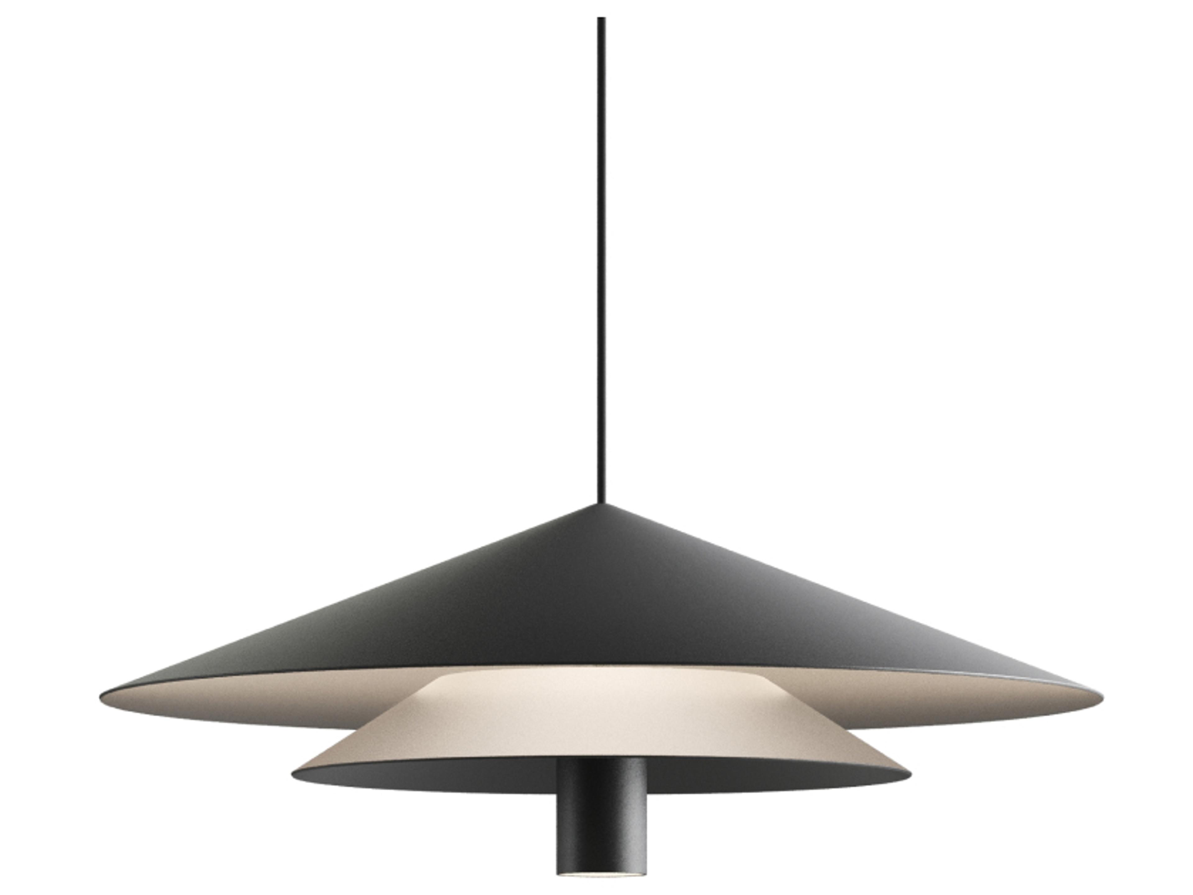 Karman Asso Matt Black White Pendant