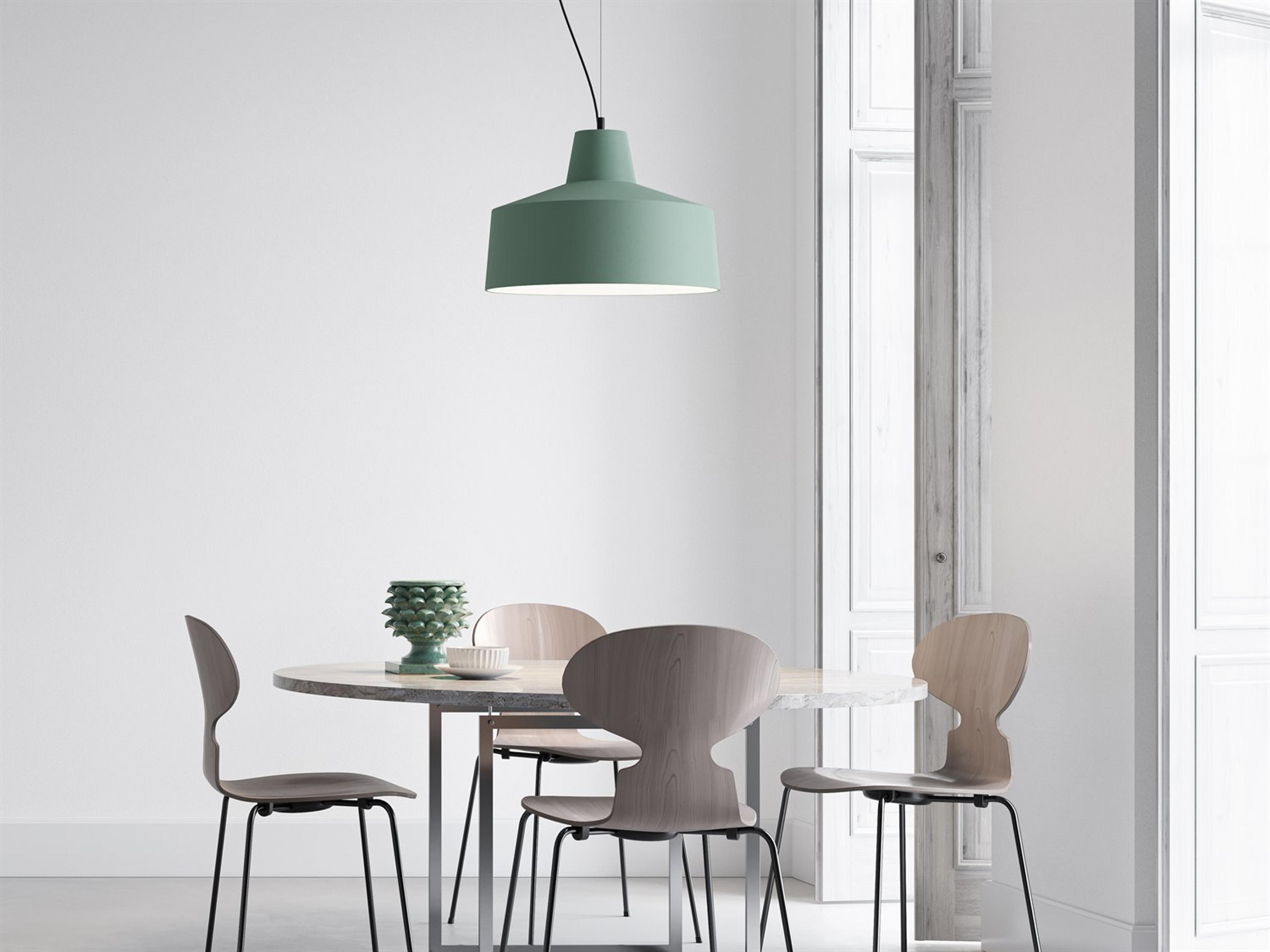 Karman Gangster 1-Light Matt Green Bowl Pendant