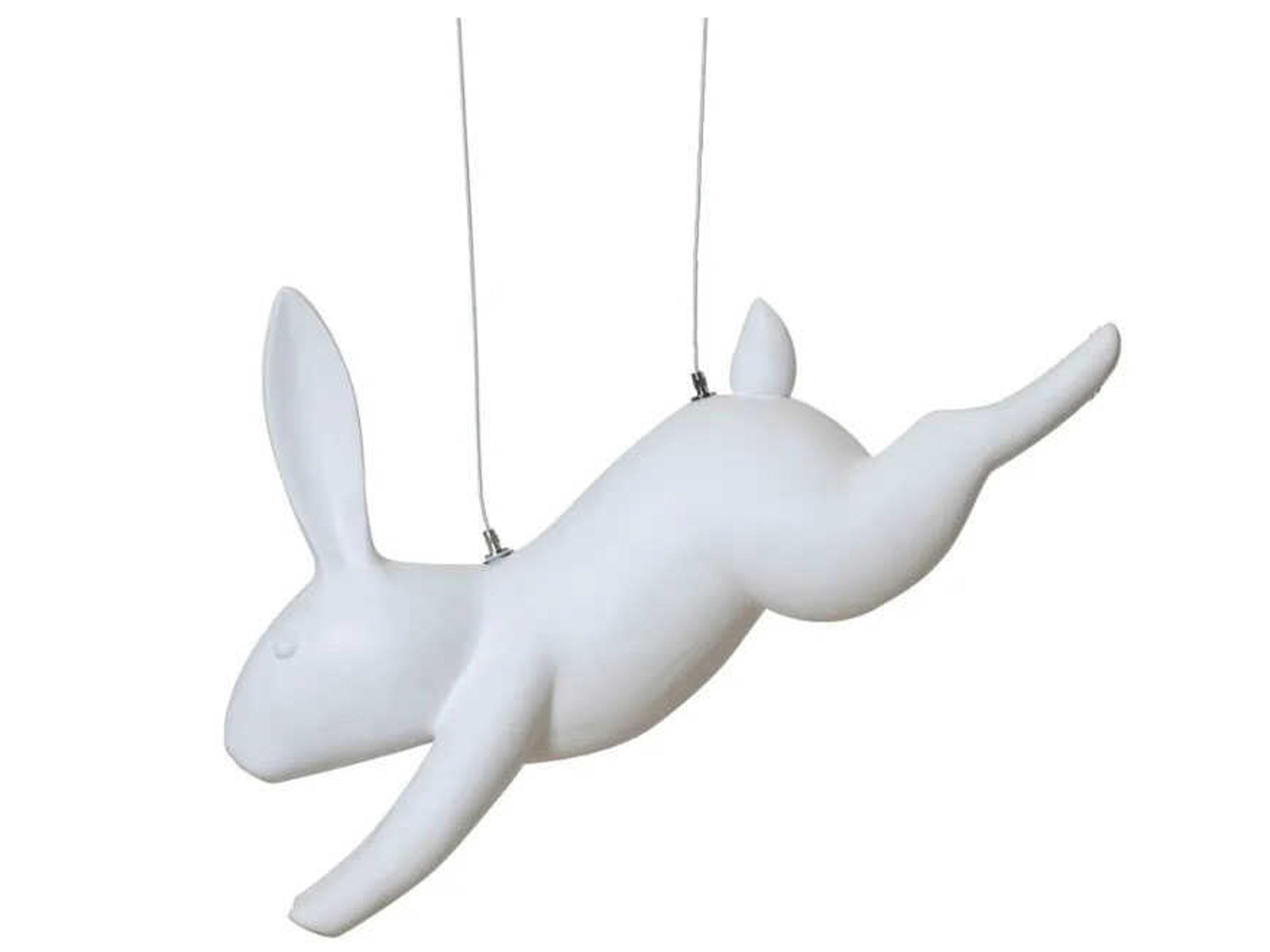 Wow Silvan Matt White Decorative Rabbit