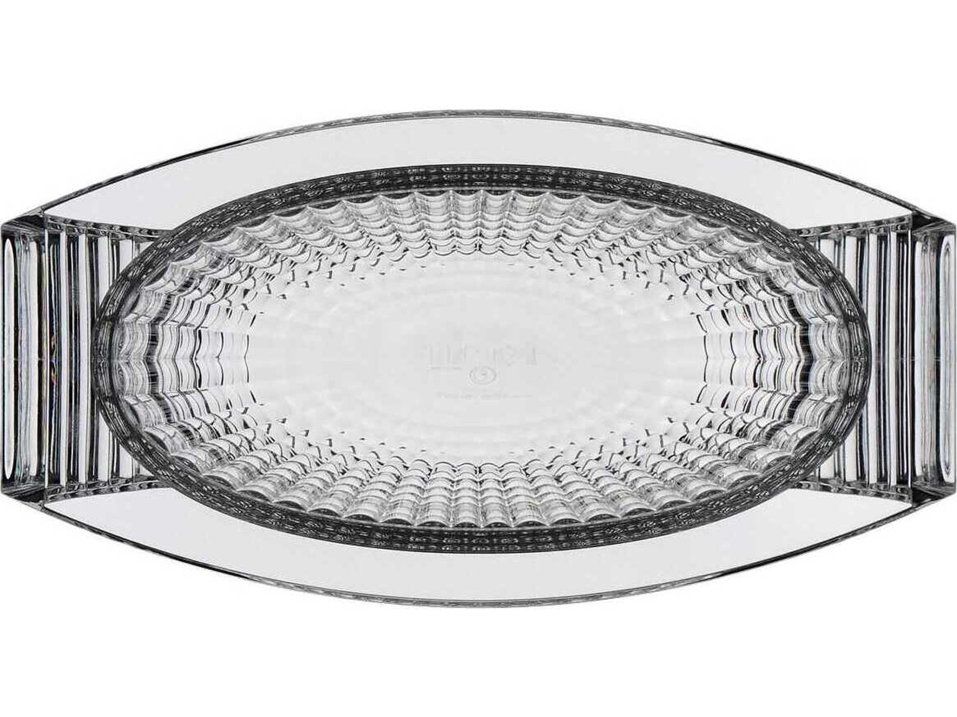 Kartell Outdoor U Shine Crystal Transparent 6'' Vase