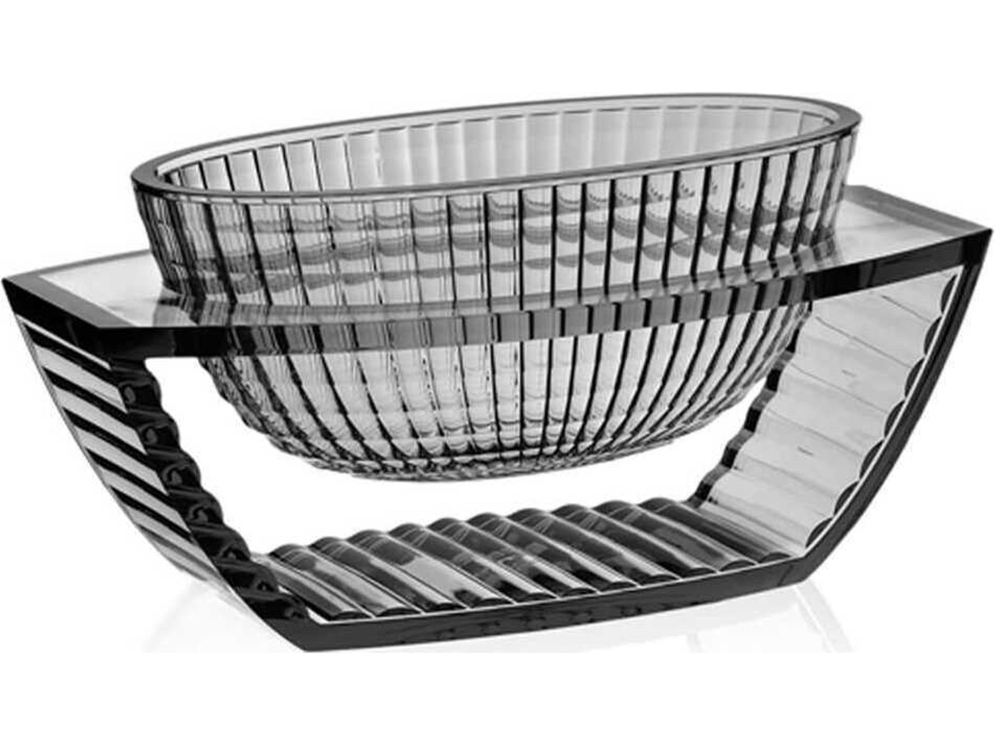 U Shine Smoke Transparent 6'' Vase