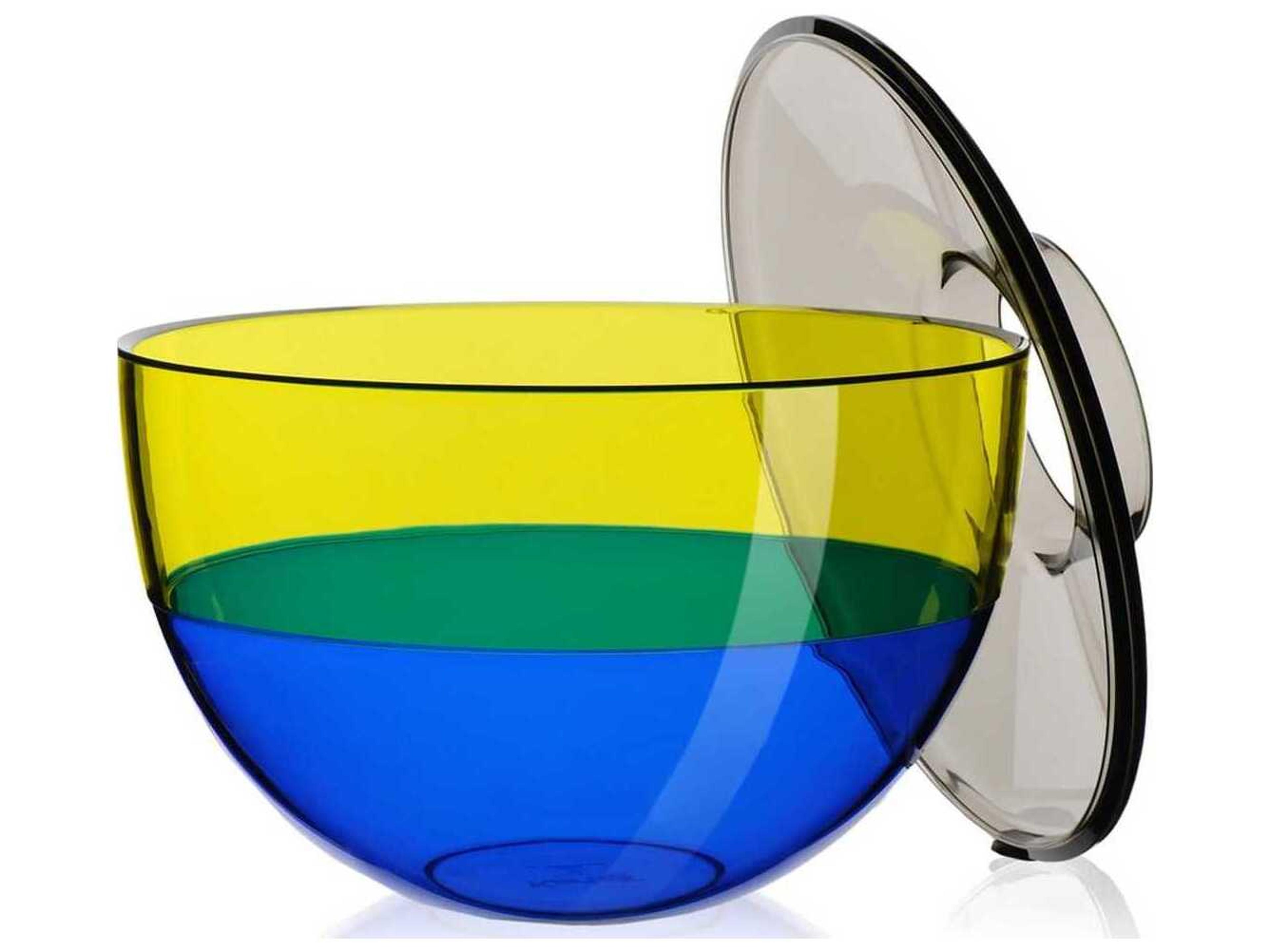 Kartell Outdoor Shibuya Gray / Yellow / Blue Bowl