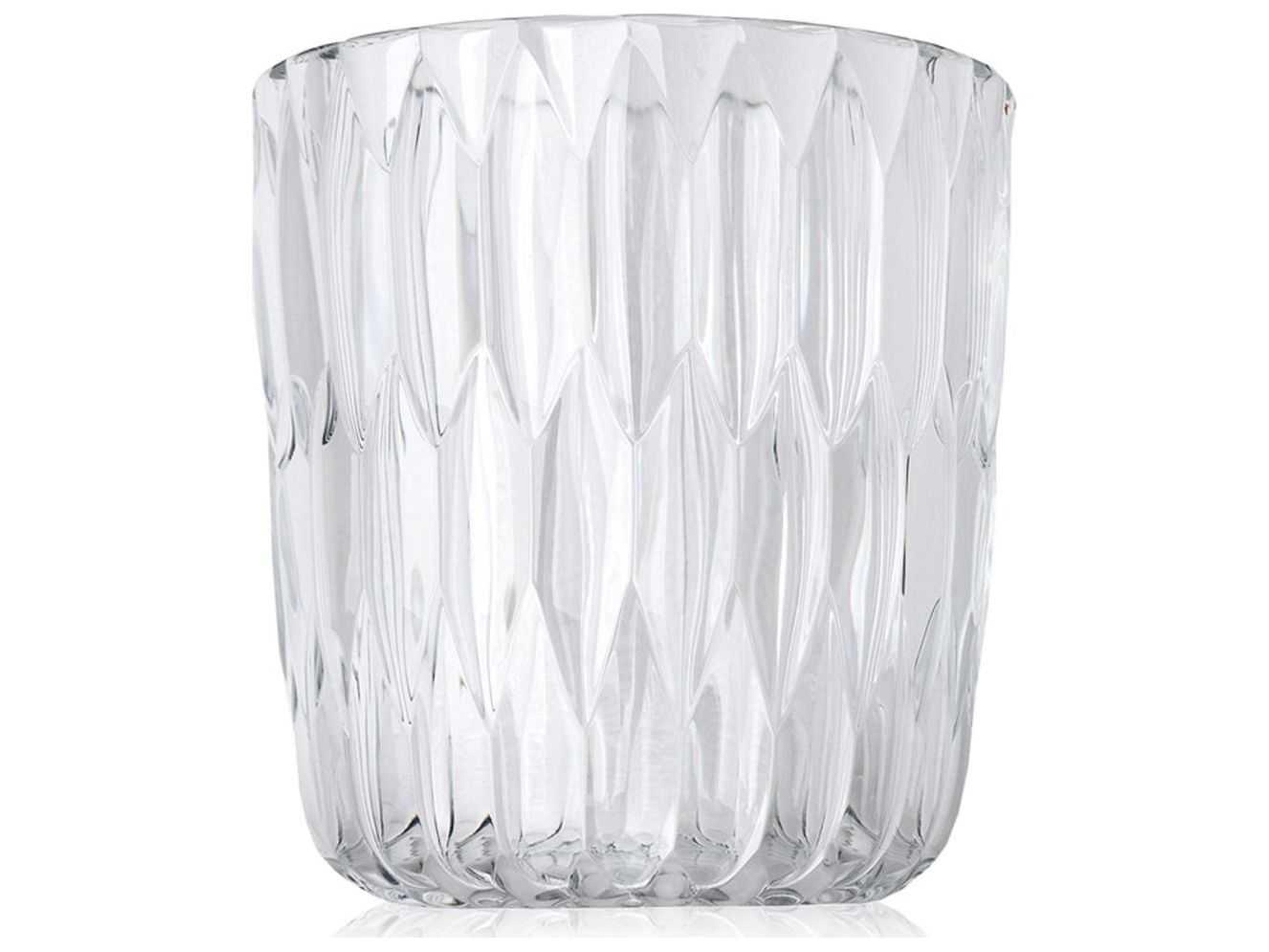Kartell Outdoor Jelly Transparent Crystal 9'' Vase