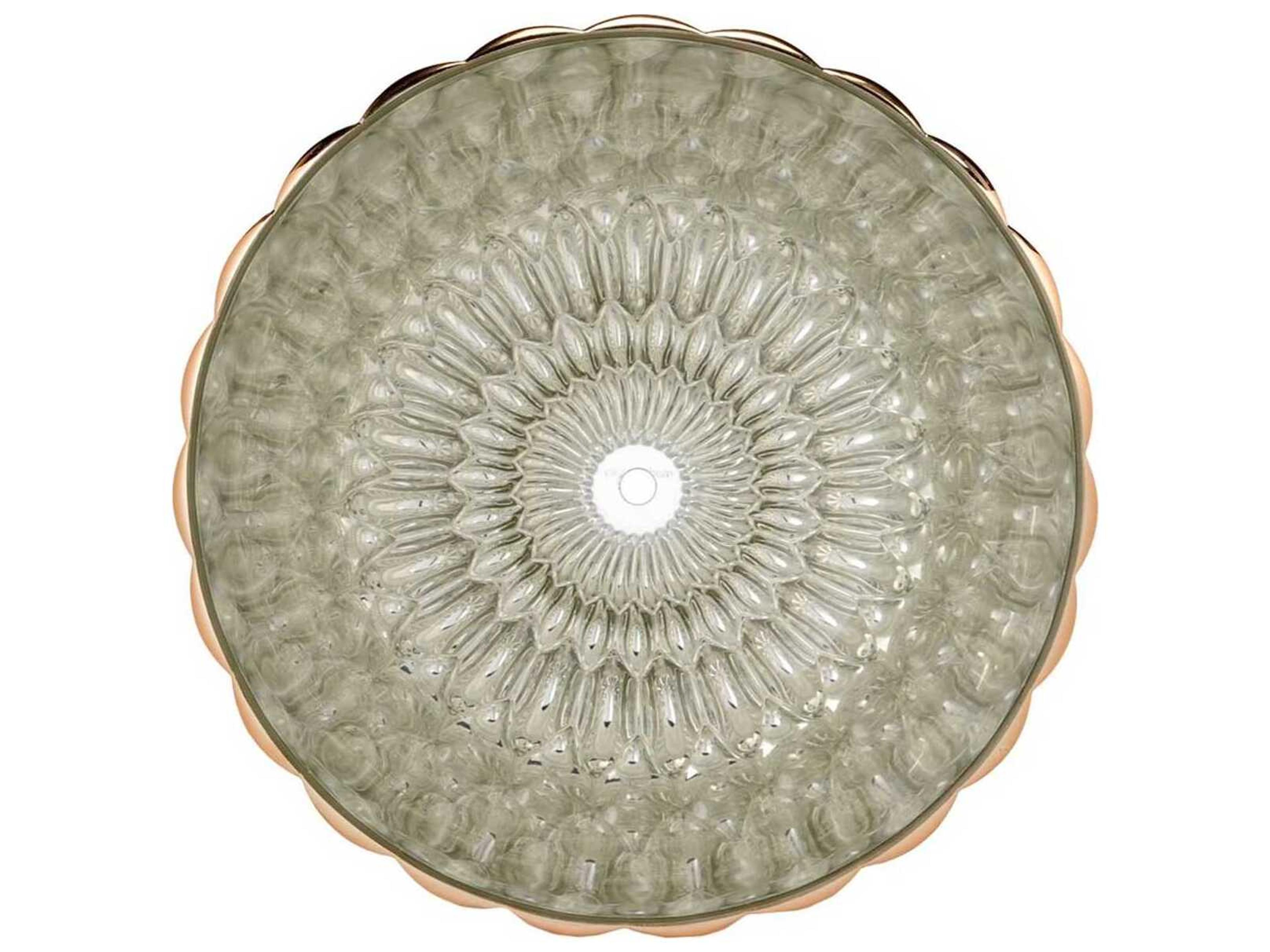 Kartell Outdoor Jelly Metallic Copper 9'' Vase