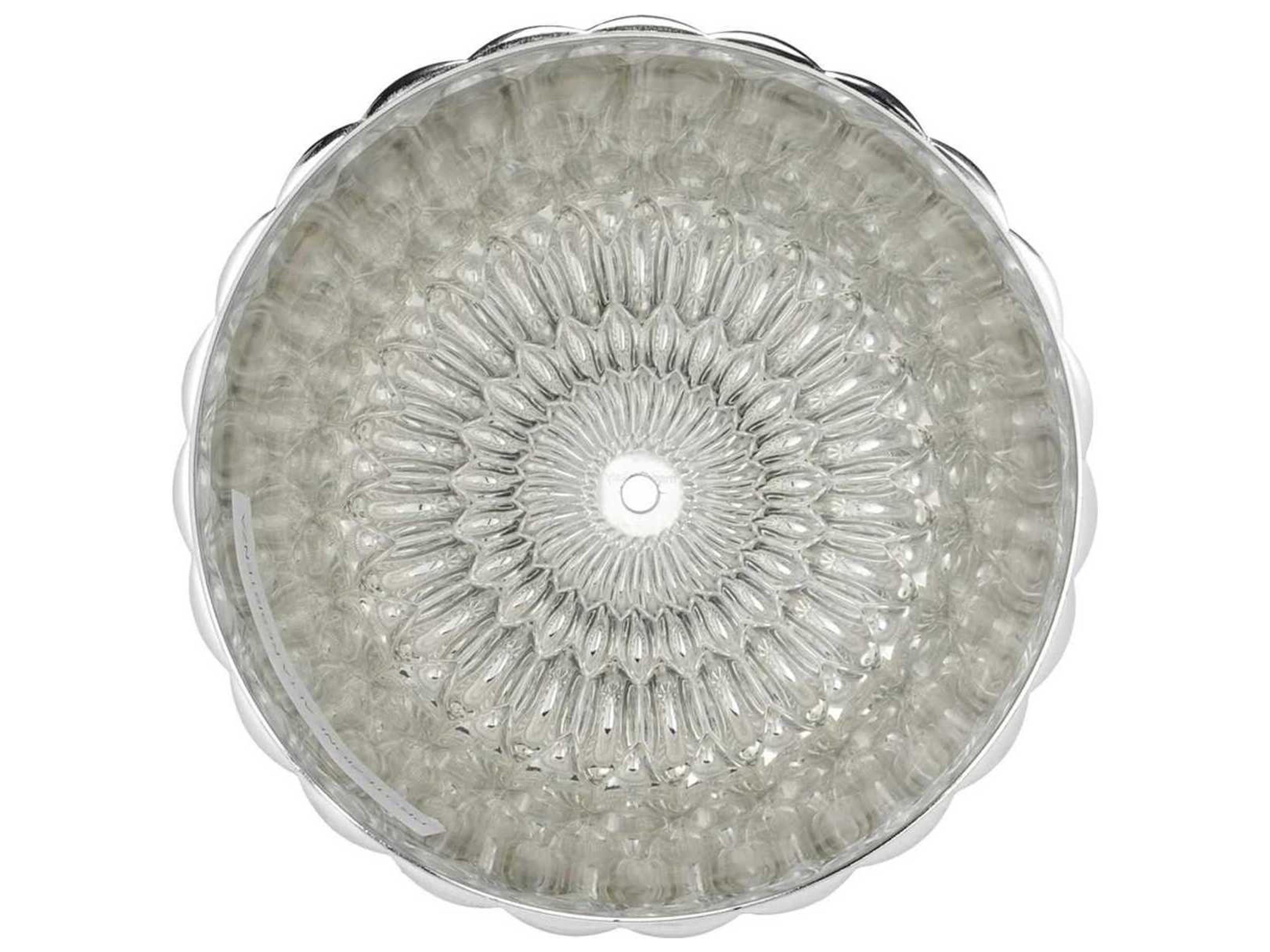 Kartell Outdoor Jelly Metallic Chrome 9'' Vase