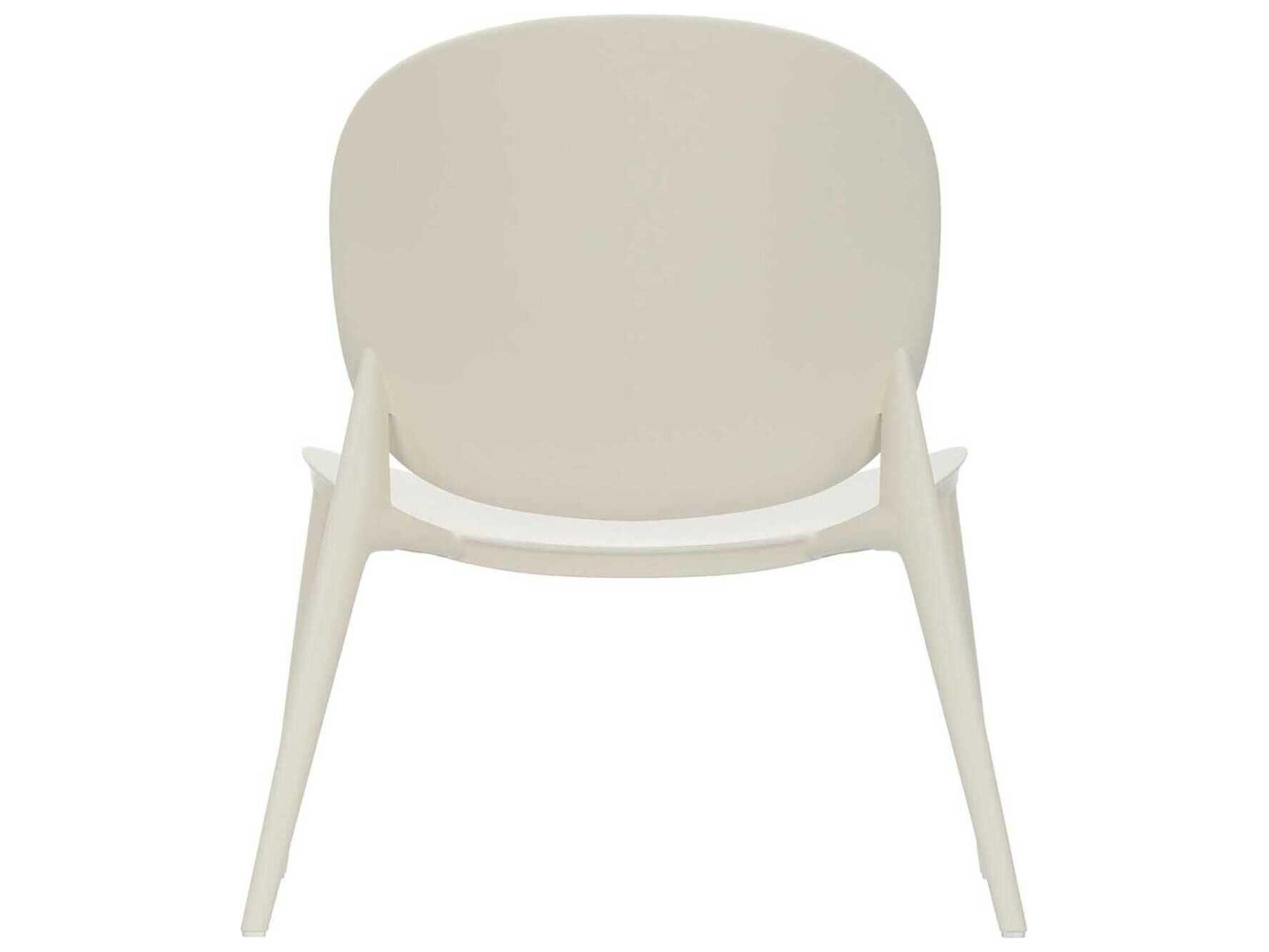 Kartell Outdoor Be Bop White Resin Low Accent Chair