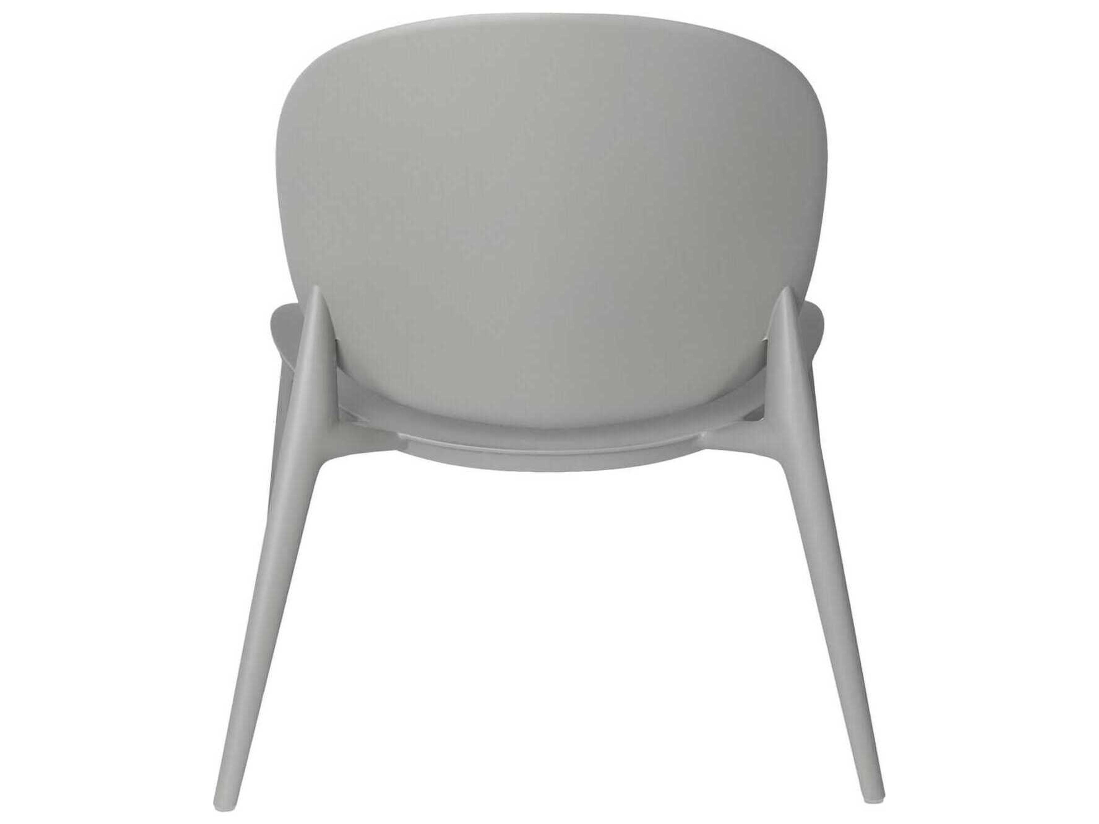 Kartell Outdoor Be Bop Gray Resin Low Accent Chair