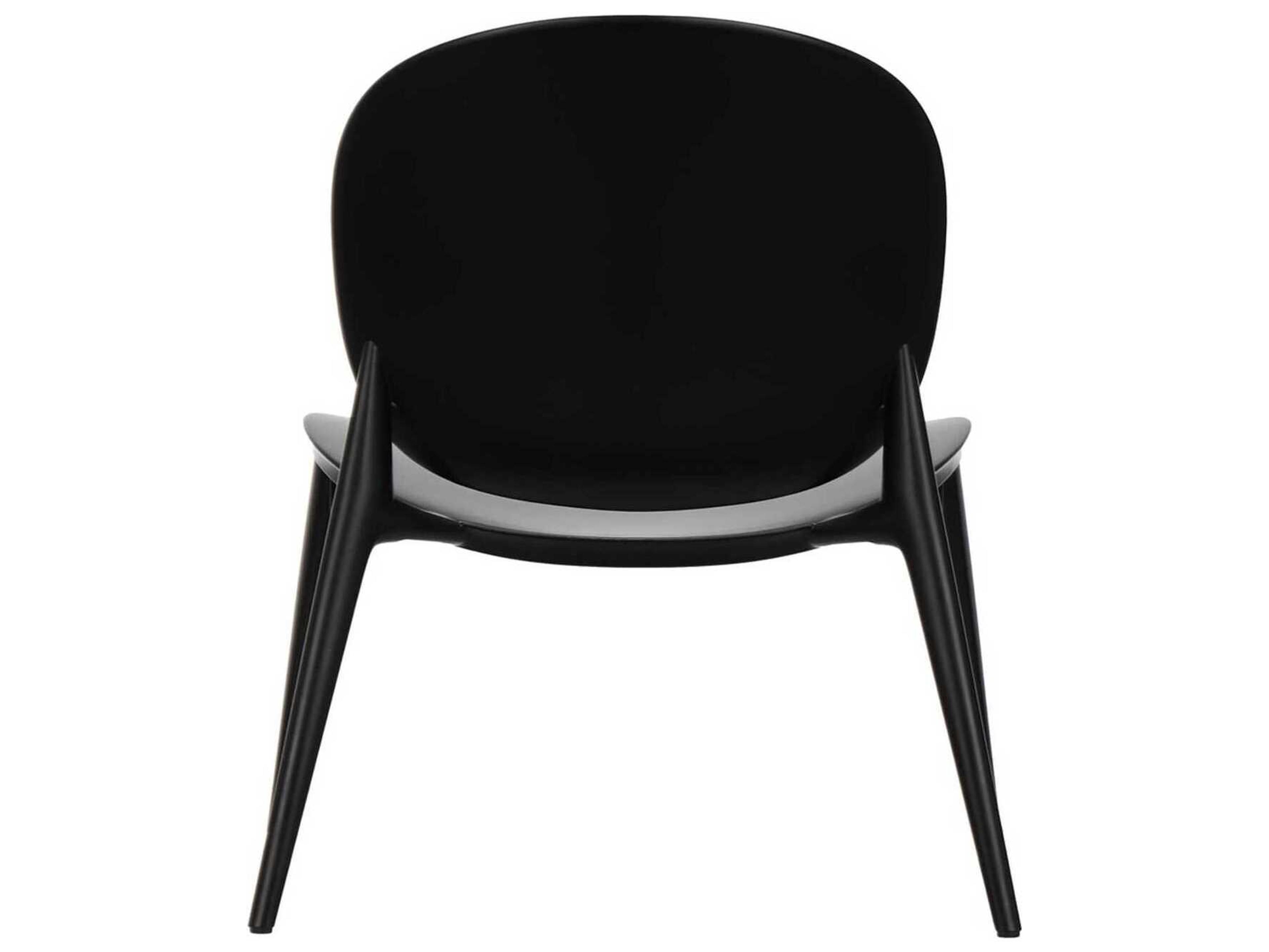 Kartell Outdoor Be Bop Black Resin Low Accent Chair