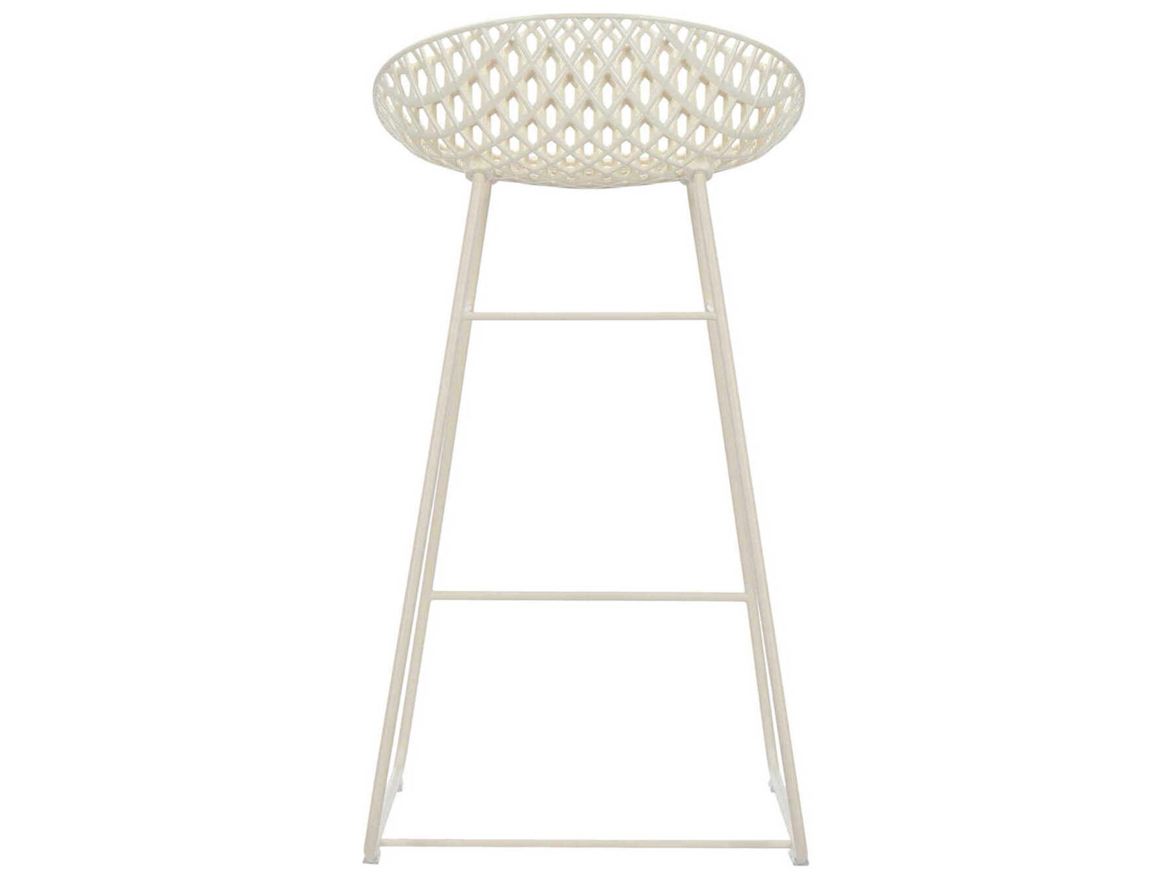 Kartell Outdoor Smatrik Steel White Counter Stool