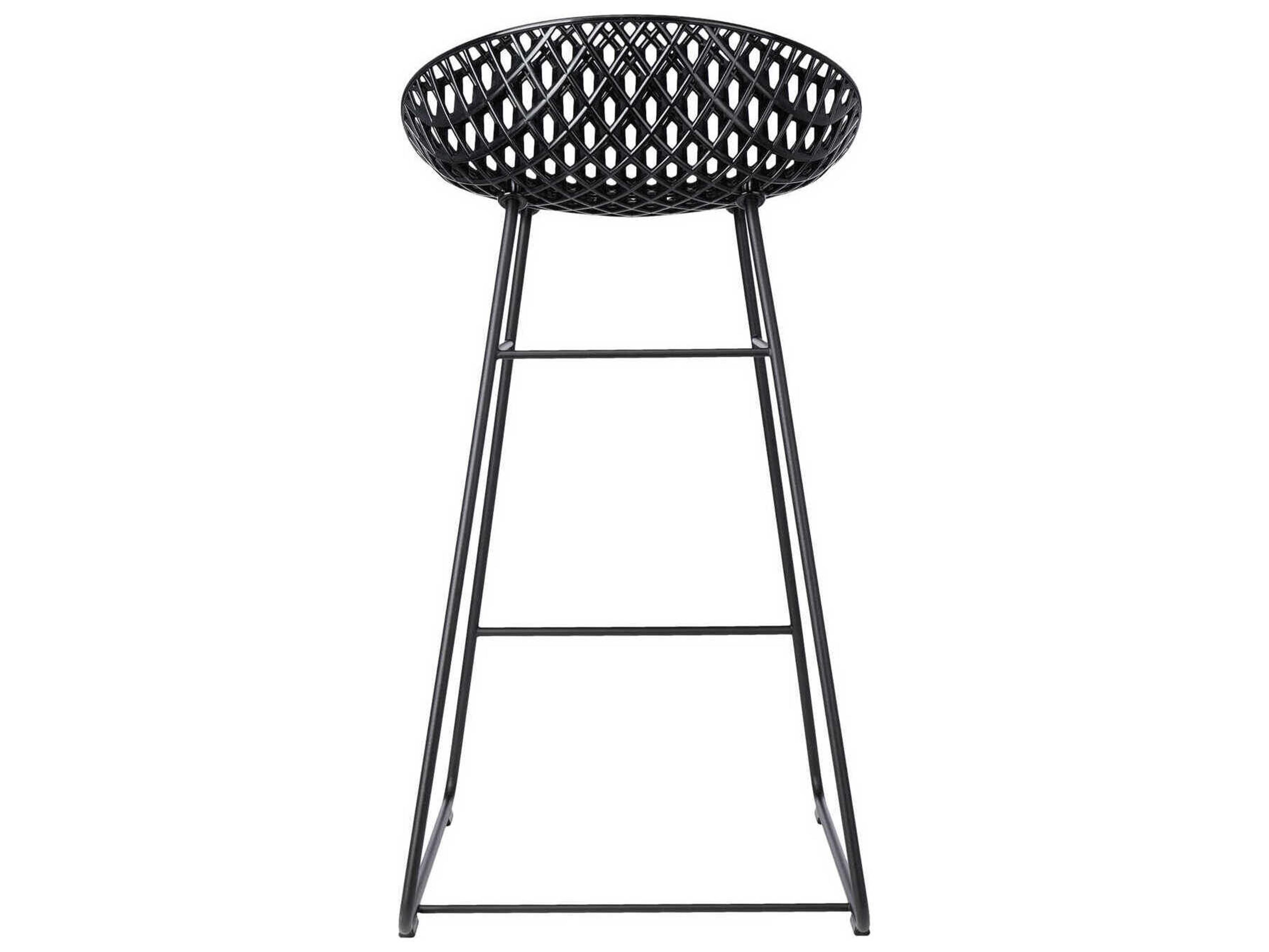 Kartell Outdoor Smatrik Steel Black Counter Stool