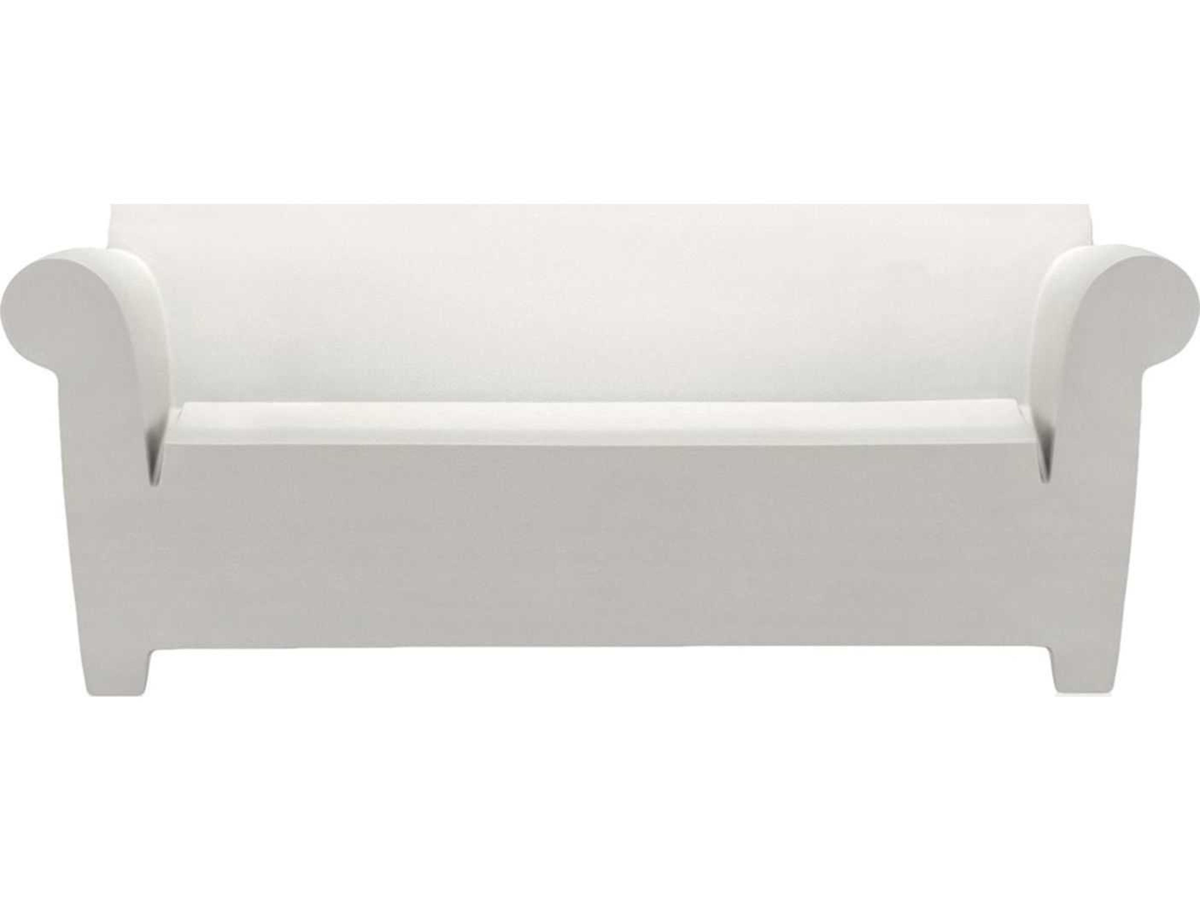 Kartell Outdoor Bubble Zinc White Resin Sofa
