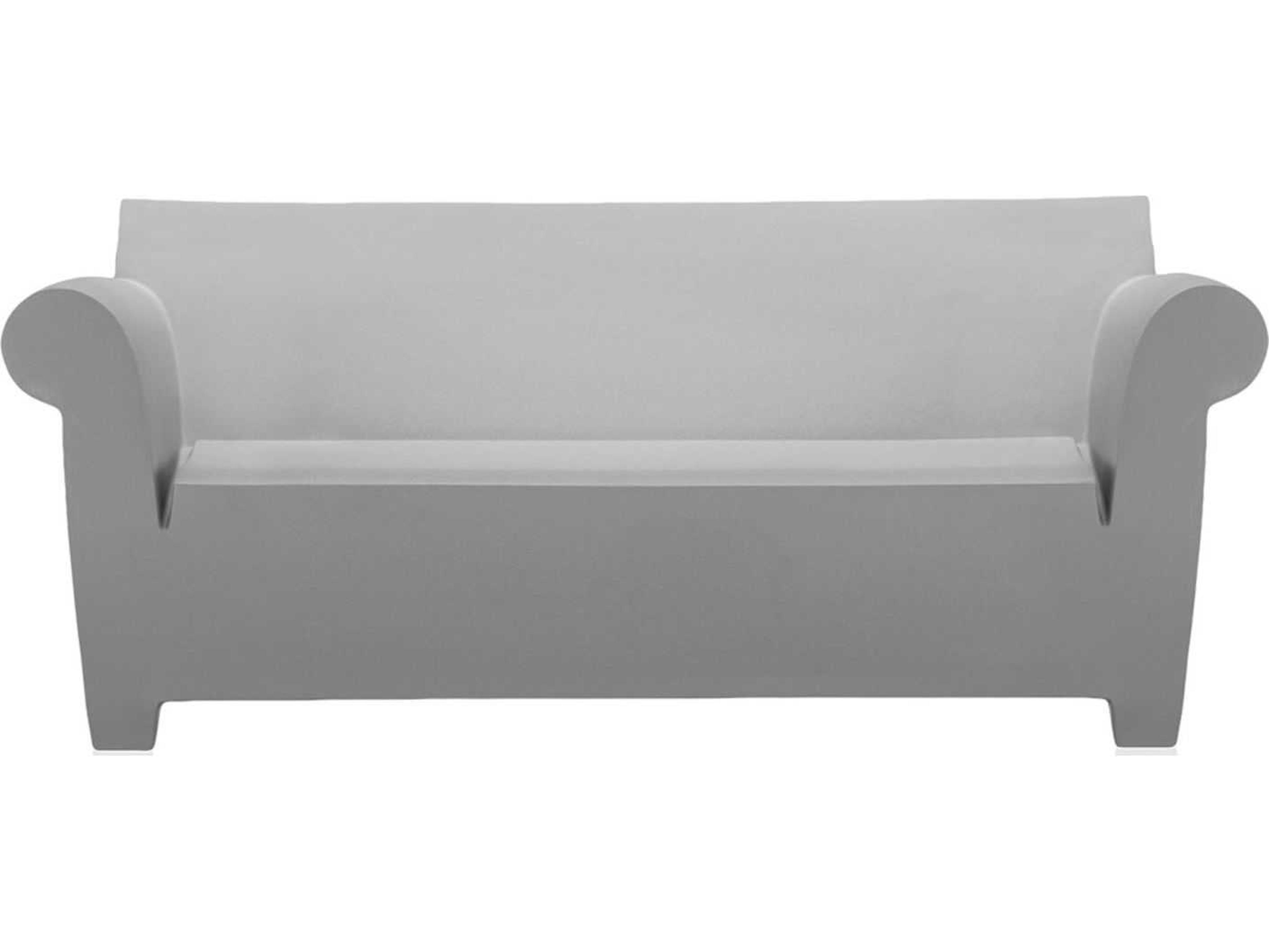 Kartell Outdoor Bubble Light Grey Resin Sofa