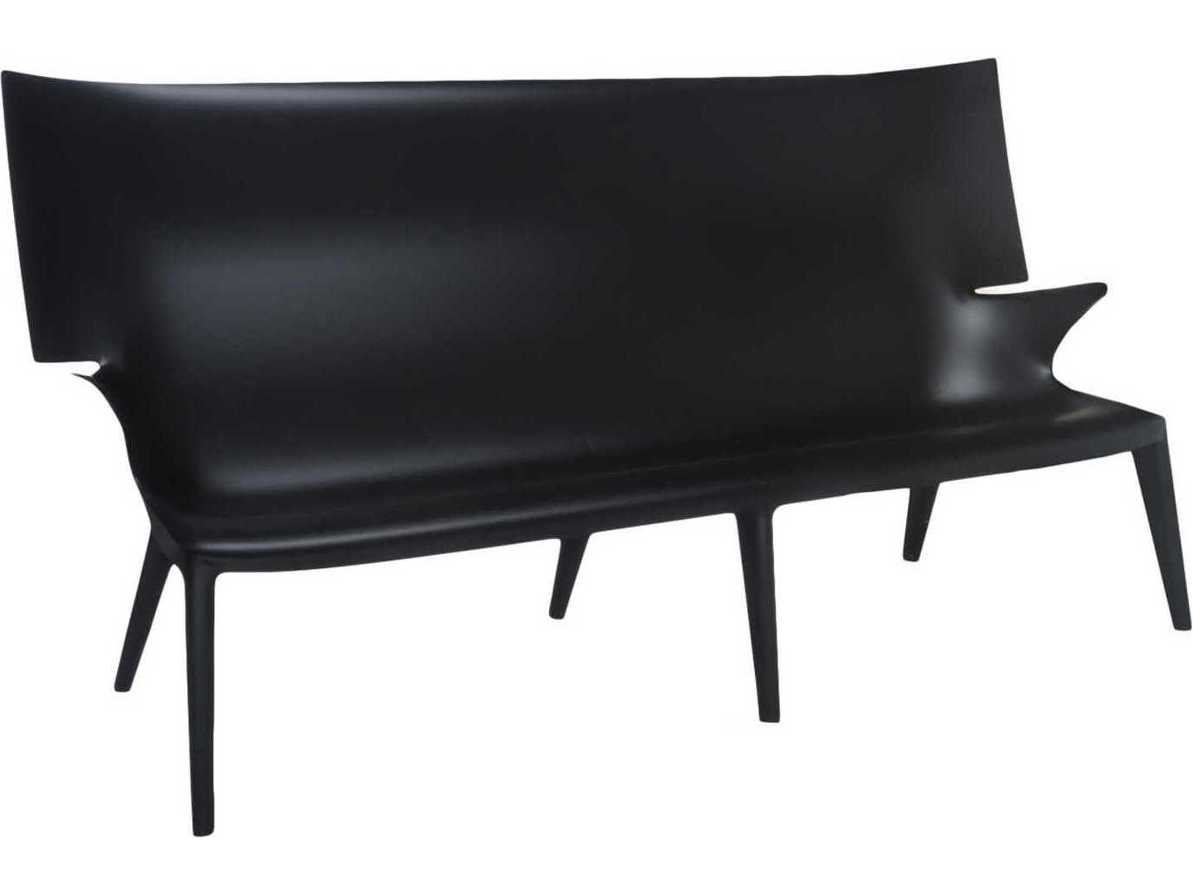 Uncle Jack Black Polypropylene Sofa