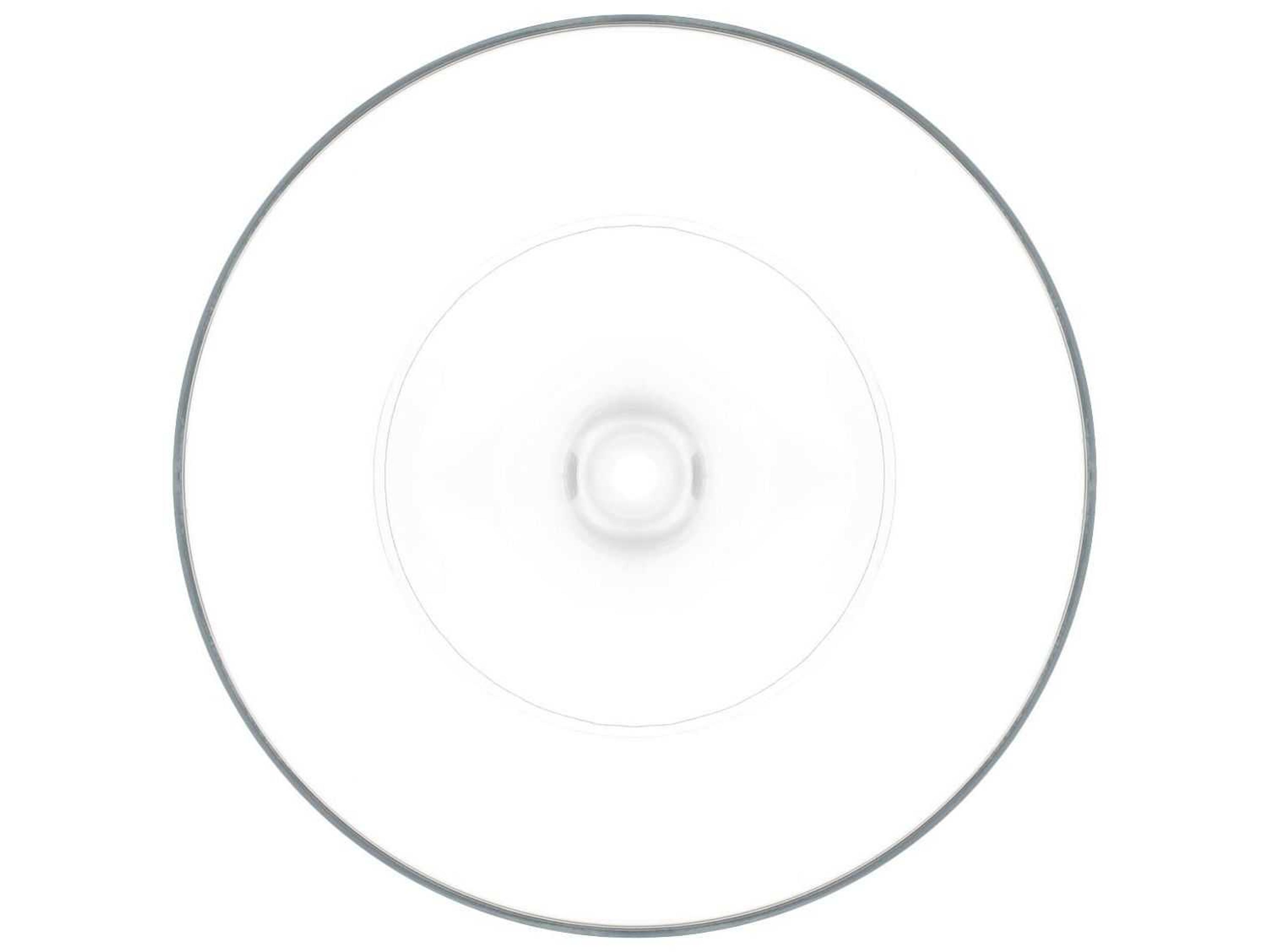 Kartell Outdoor Tip Top Transparent Crystal Resin Round Bistro Table