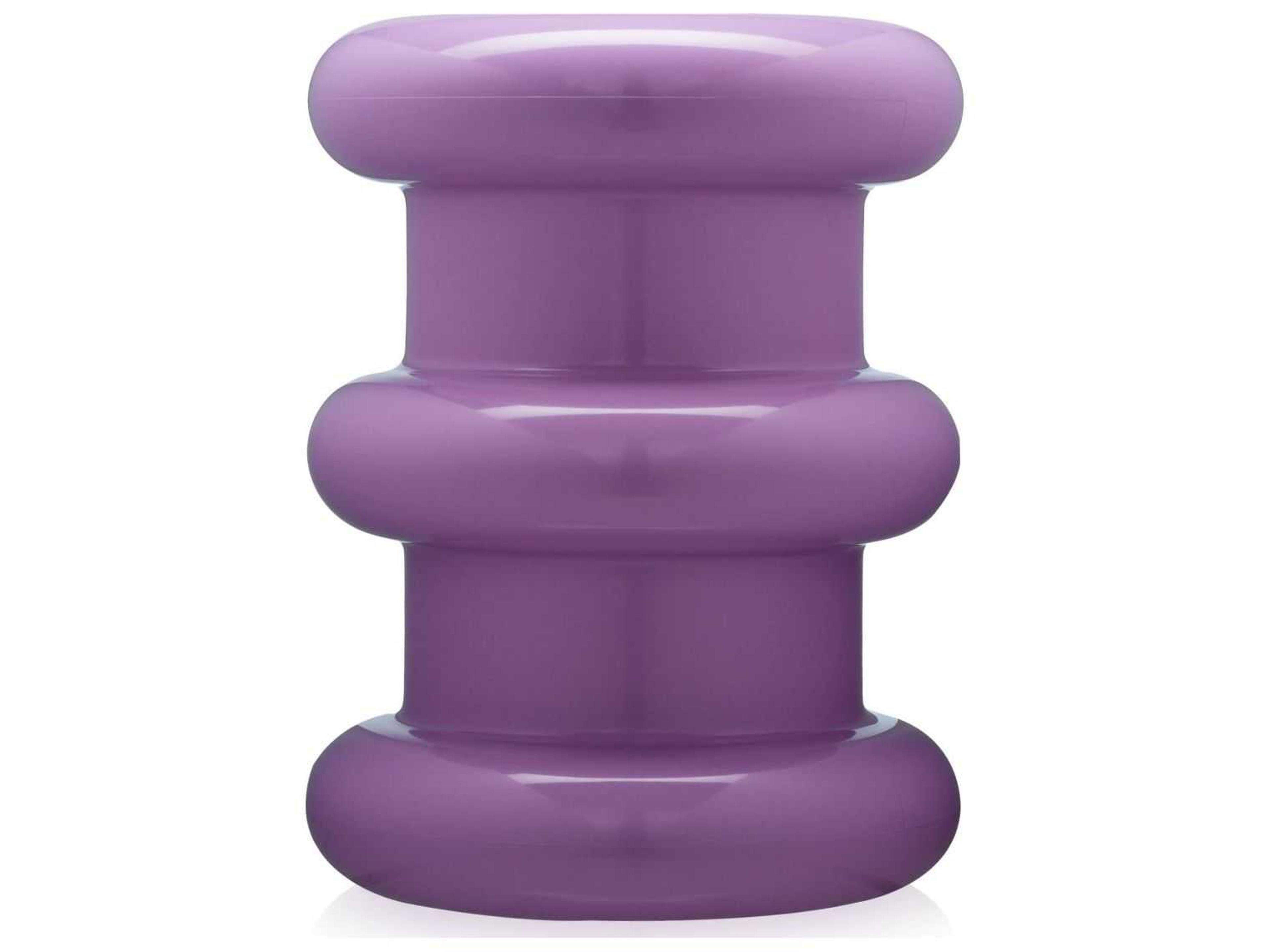 Kartell Outdoor Pilastro Purple Resin Dining Chair