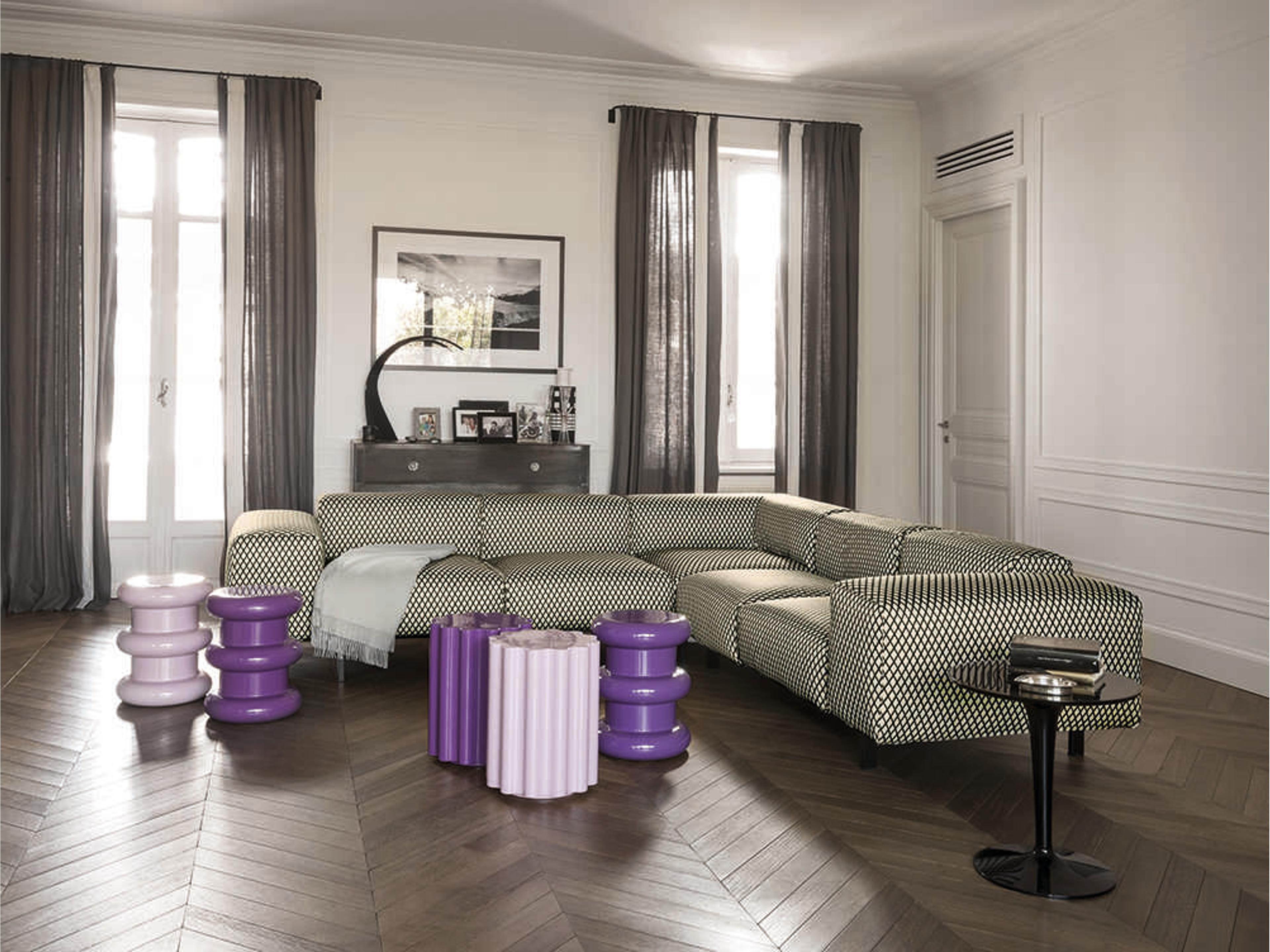 Kartell Outdoor Pilastro Pink Resin Dining Chair