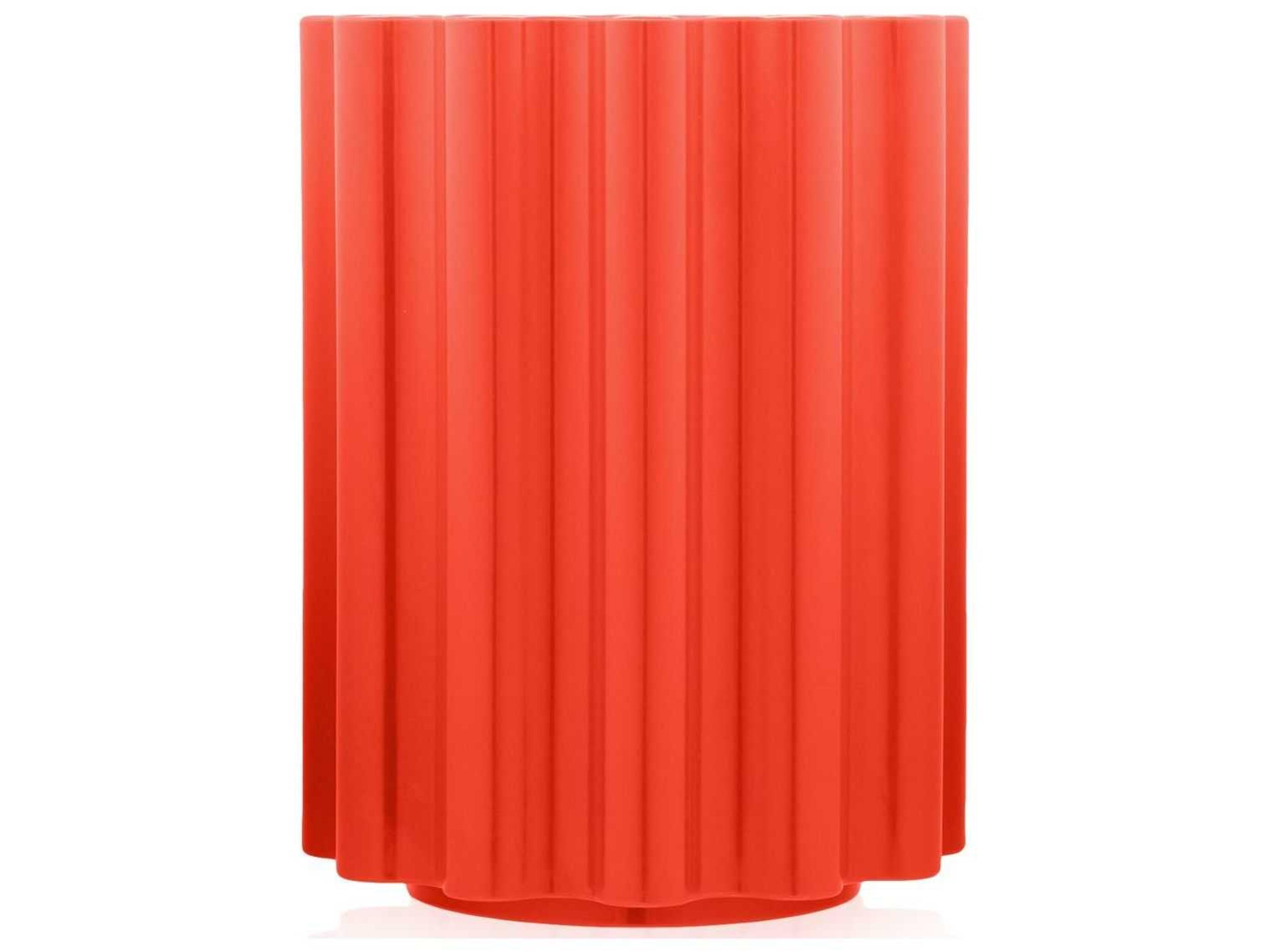 Kartell Outdoor Colonna Red Resin Dining Chair