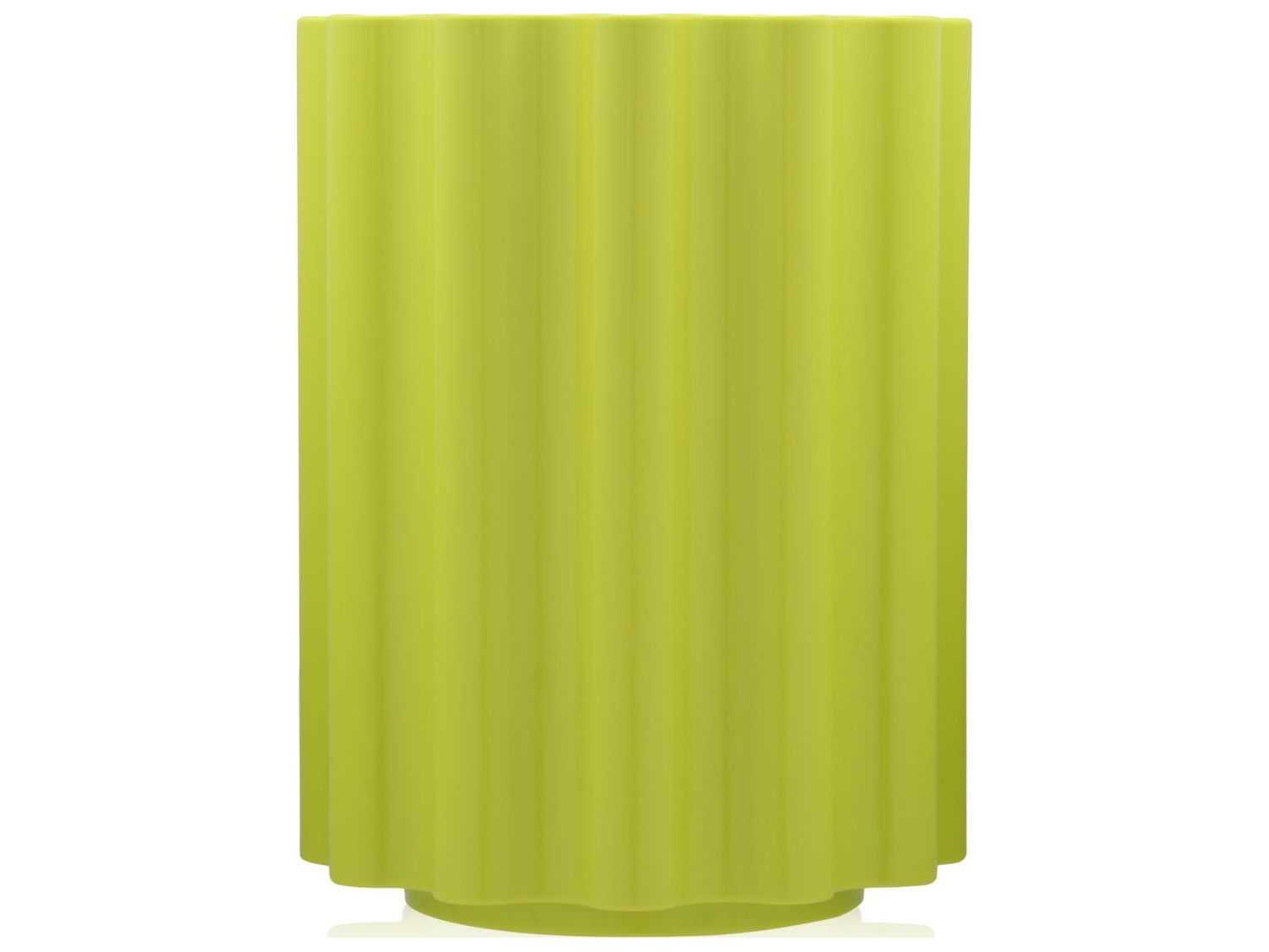 Kartell Outdoor Colonna Green Resin Dining Chair
