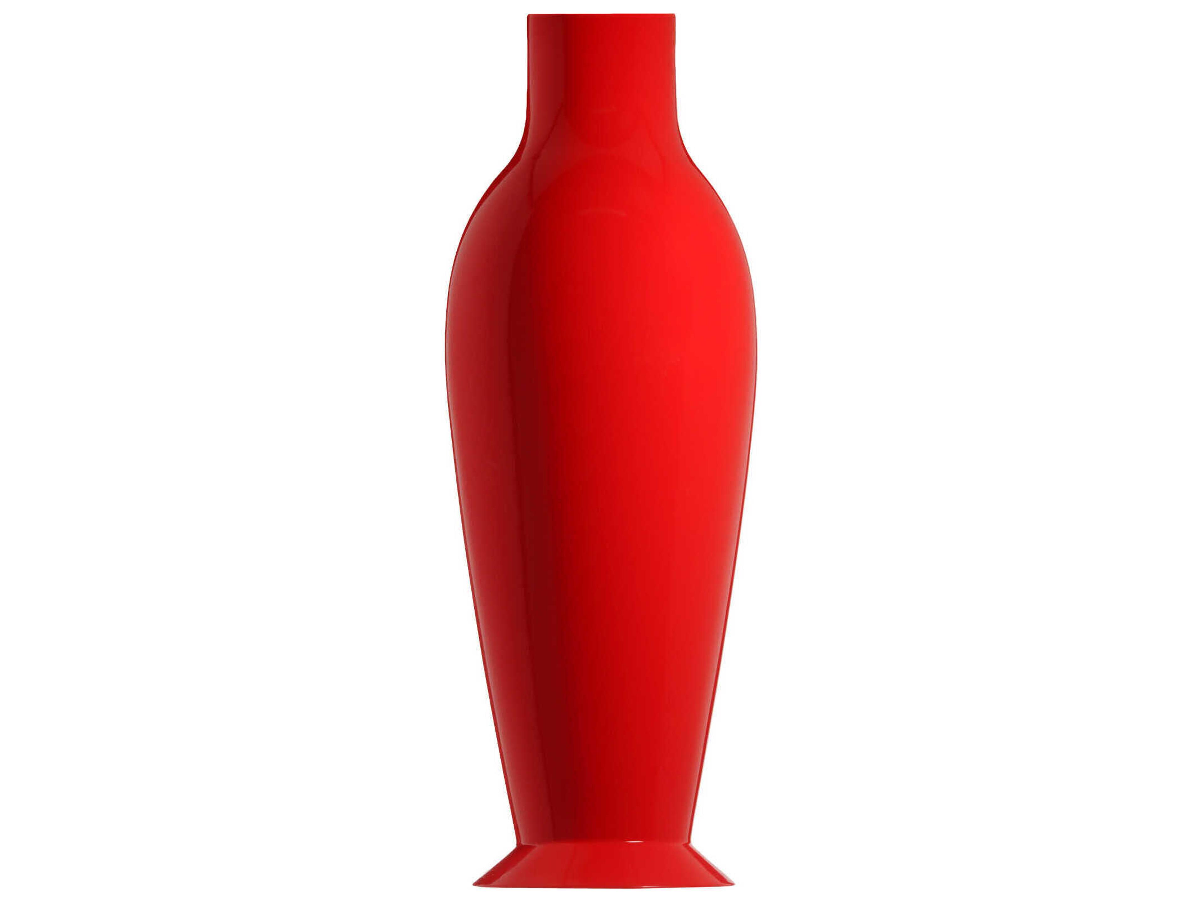 Kartell Outdoor Misses Glossy Red 23'' Vase