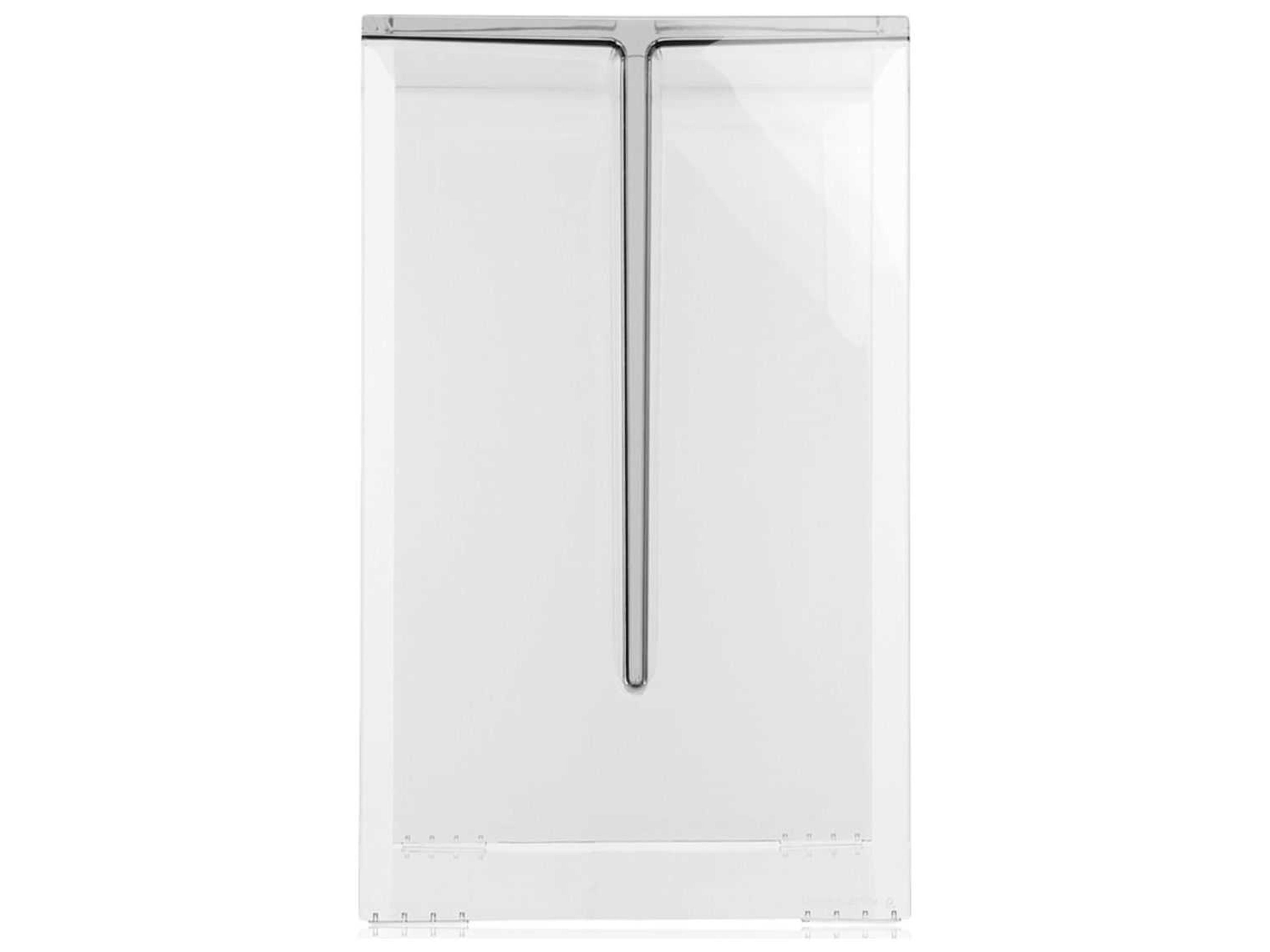 Kartell Outdoor Max-beam Transparent Crystal L Resin Rectangular End Table