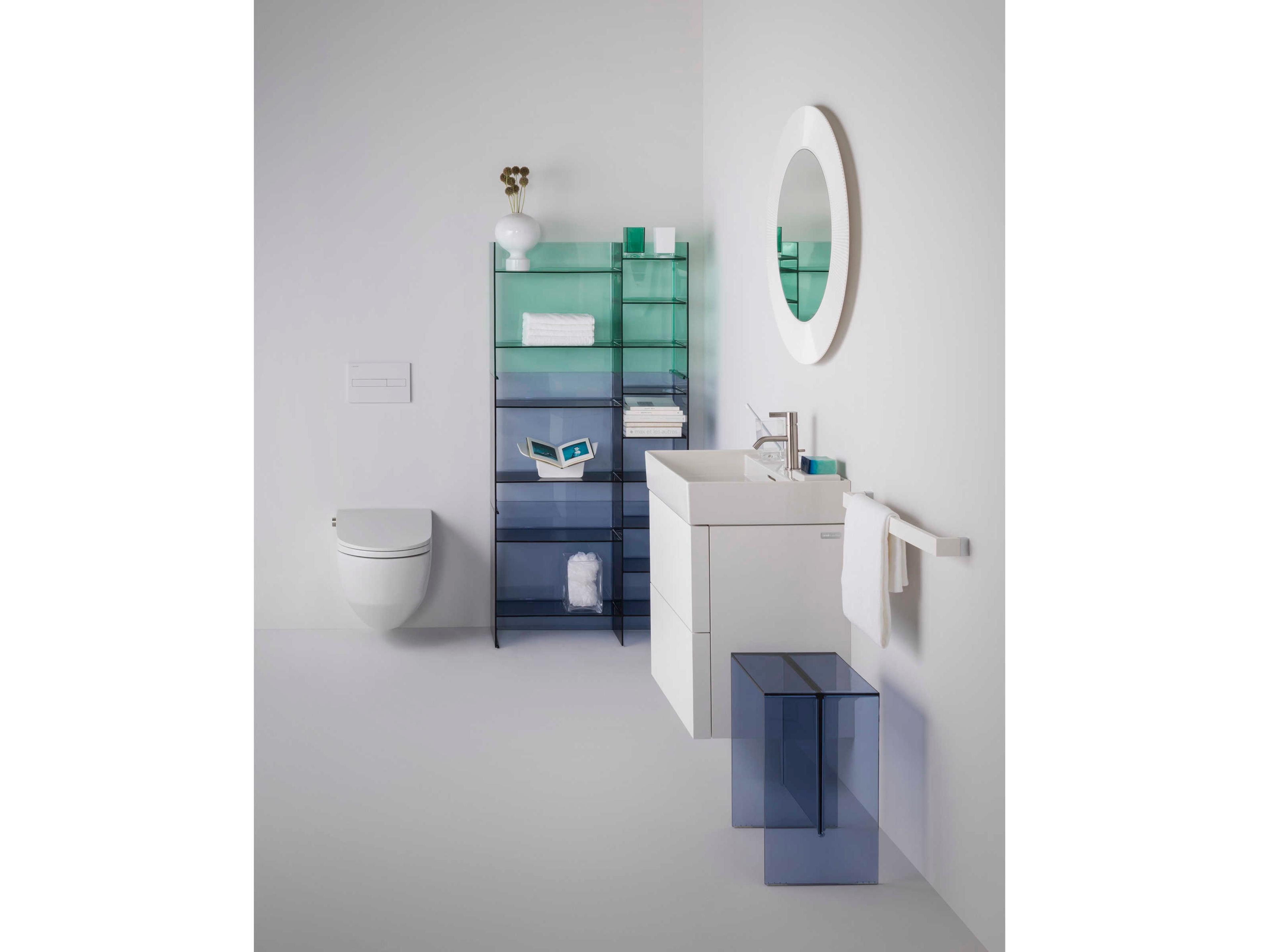 Kartell Outdoor Sound Aquamarine Storage Rack