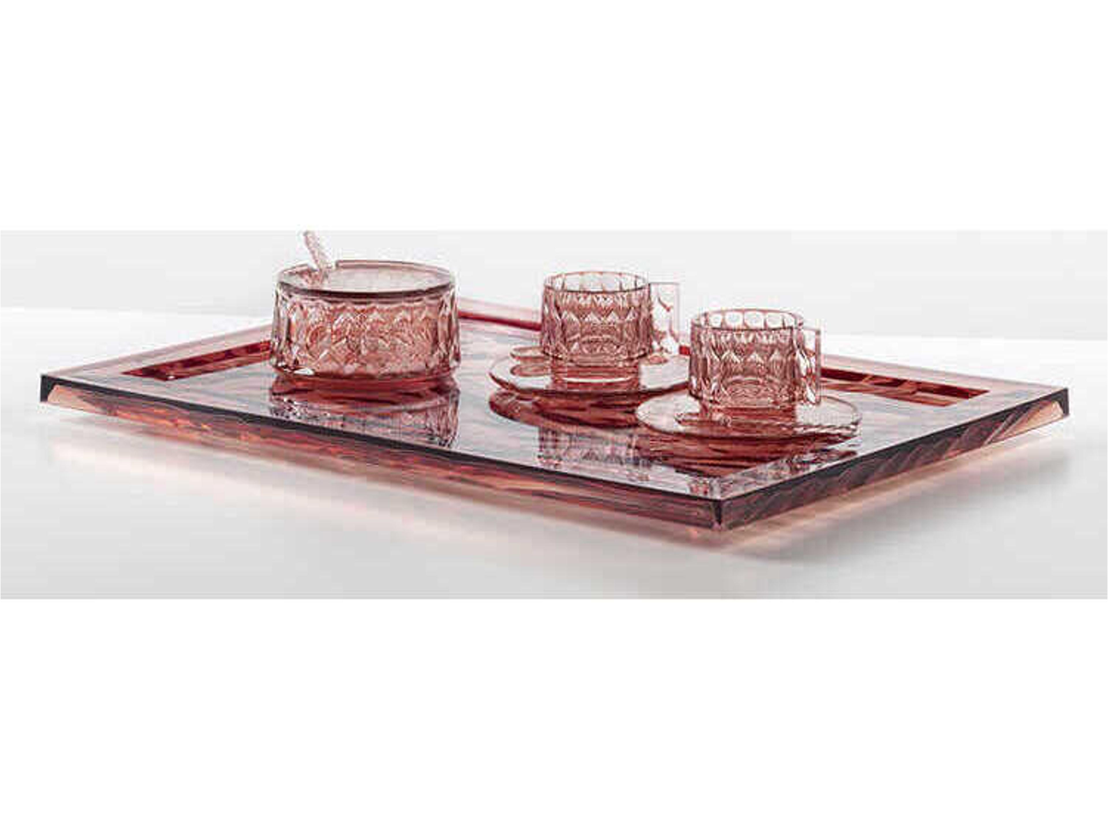 Kartell Dune Pink 18" Serving Tray