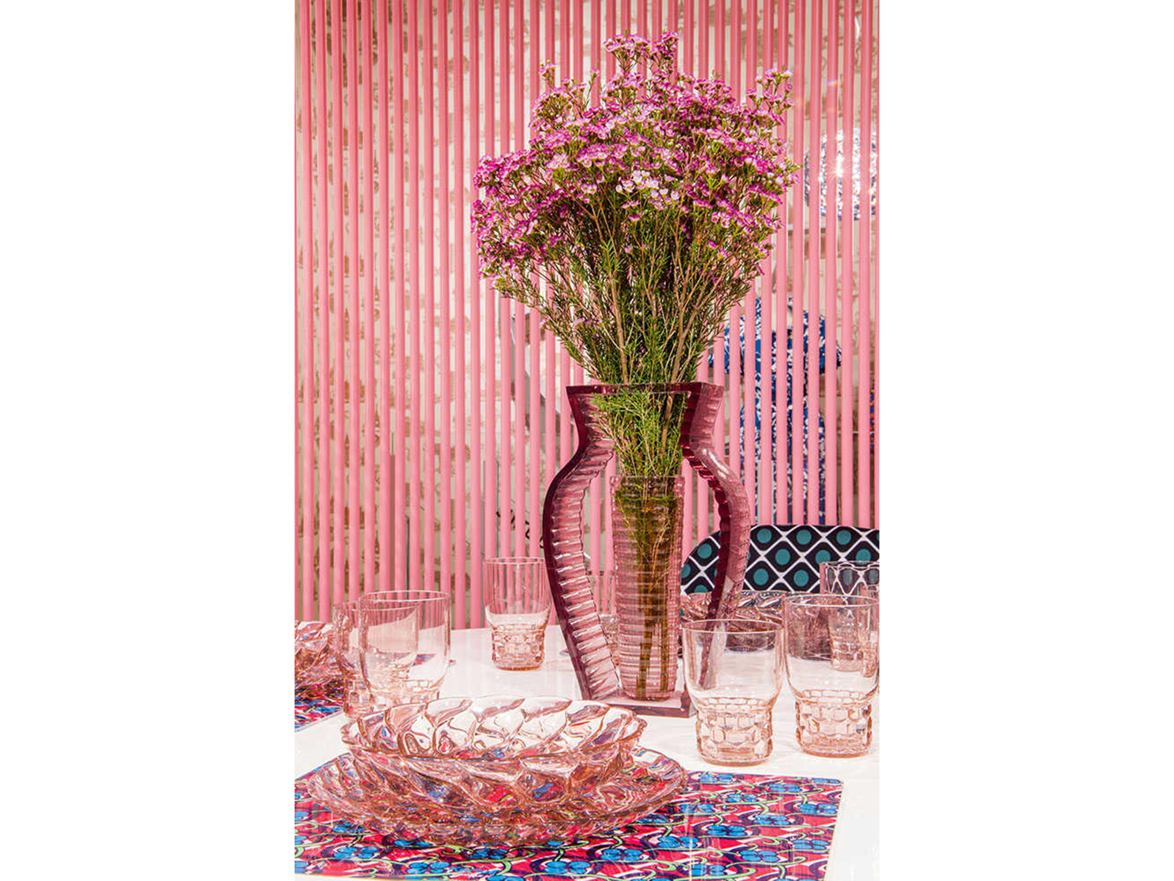 Kartell I-Shine Pink Vase