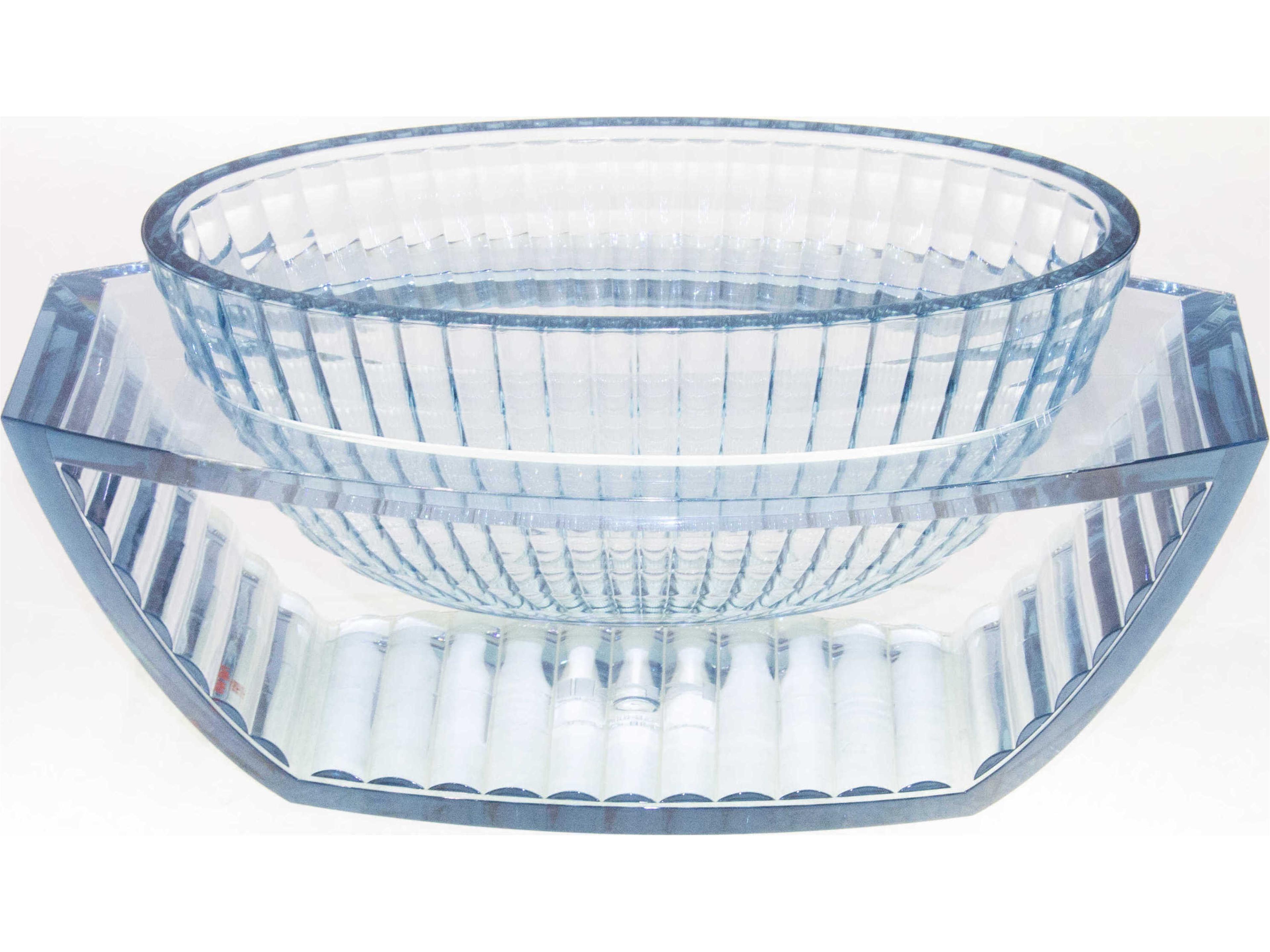 Kartell U-Shine Blue Vase