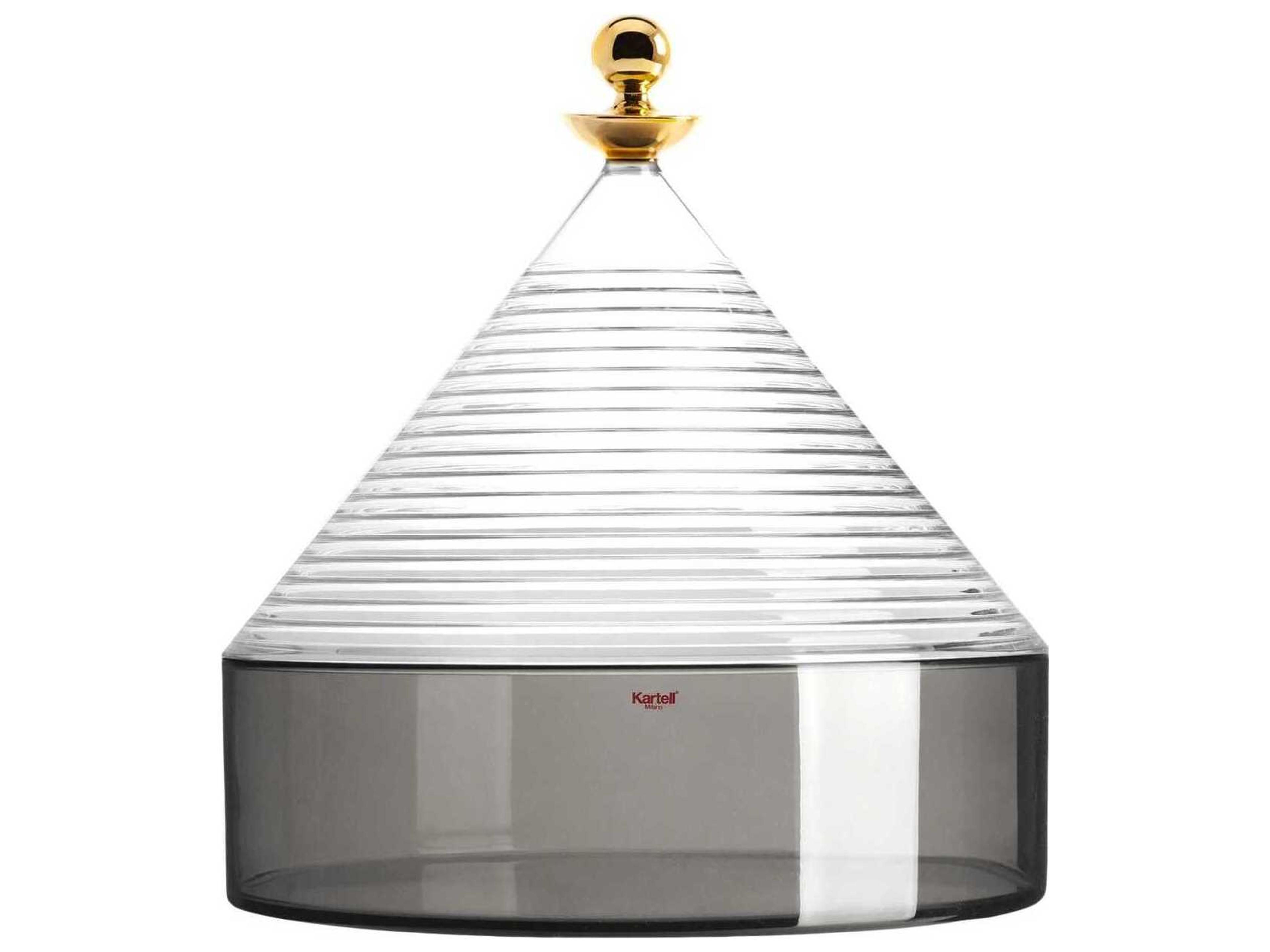 Trullo Crystal / Smoke Decorative Plate Accessories