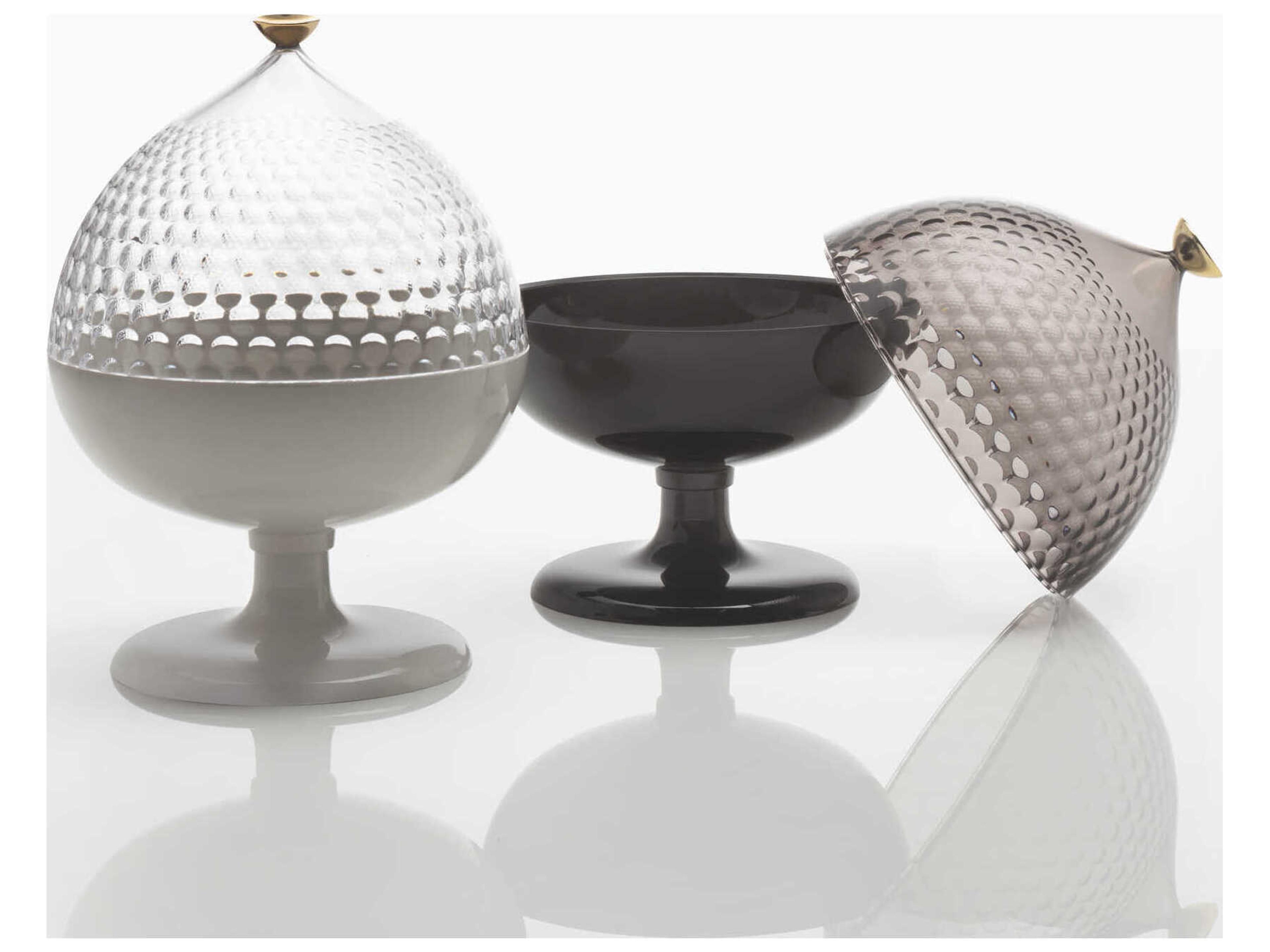 Kartell Pumo Smoke / Black Candy Dish